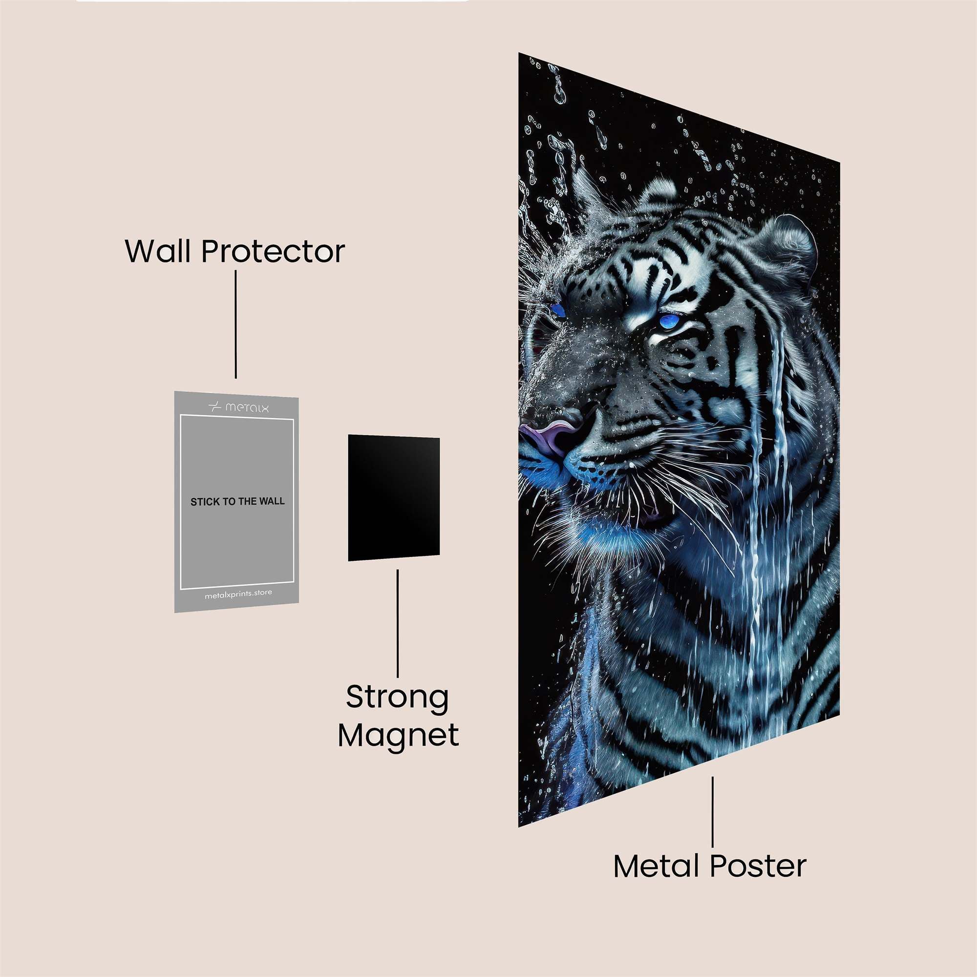 Aqua Majesty Safe Wall Magnetic / M