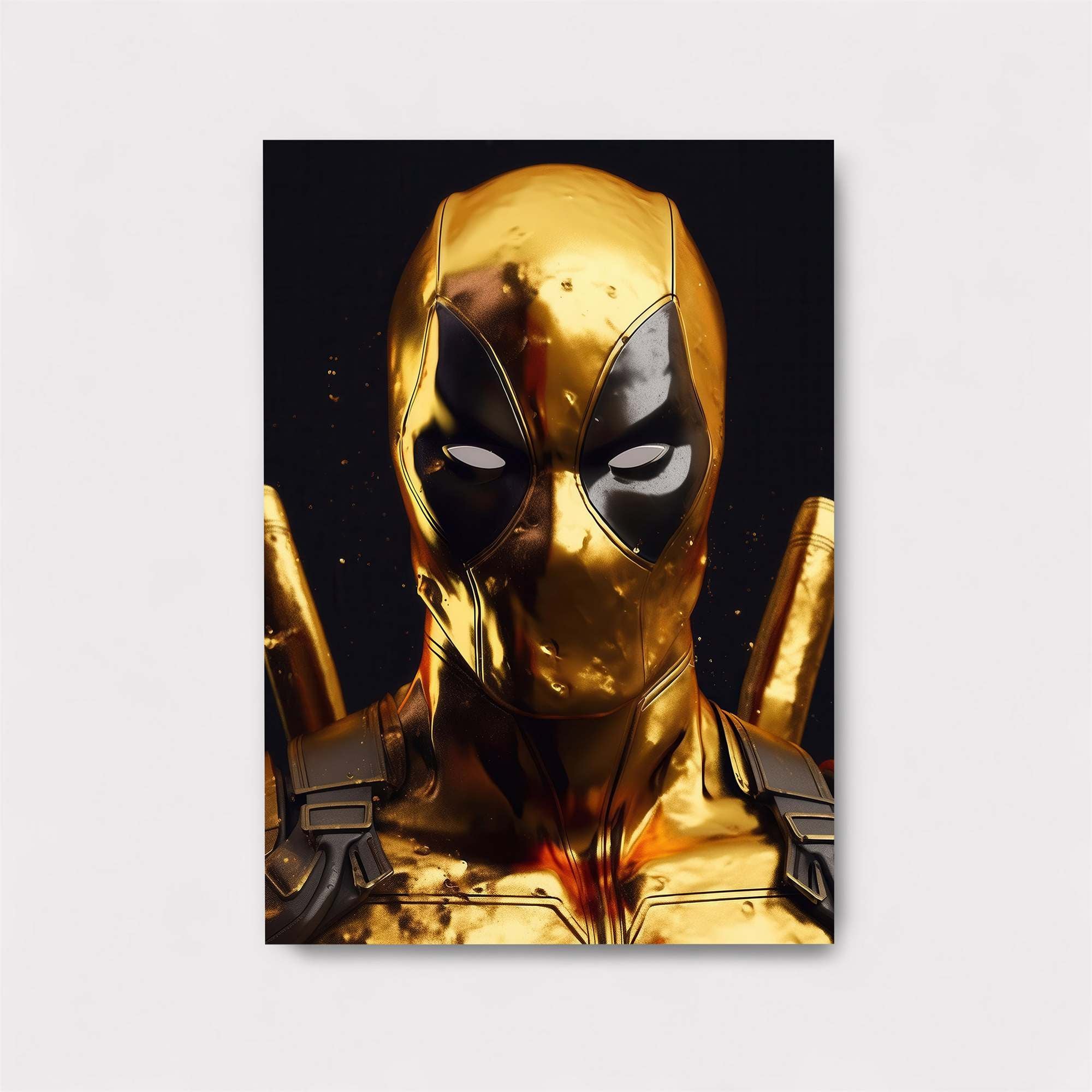 Golden Mercenary Safe Wall Magnetic / M