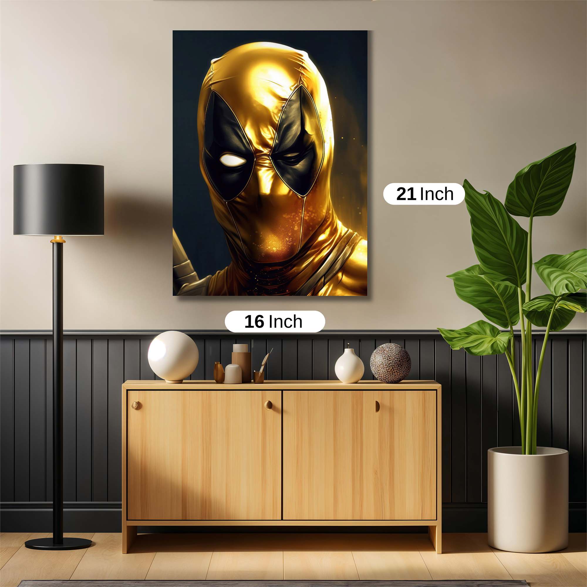 Golden Merc Safe Wall Magnetic / M