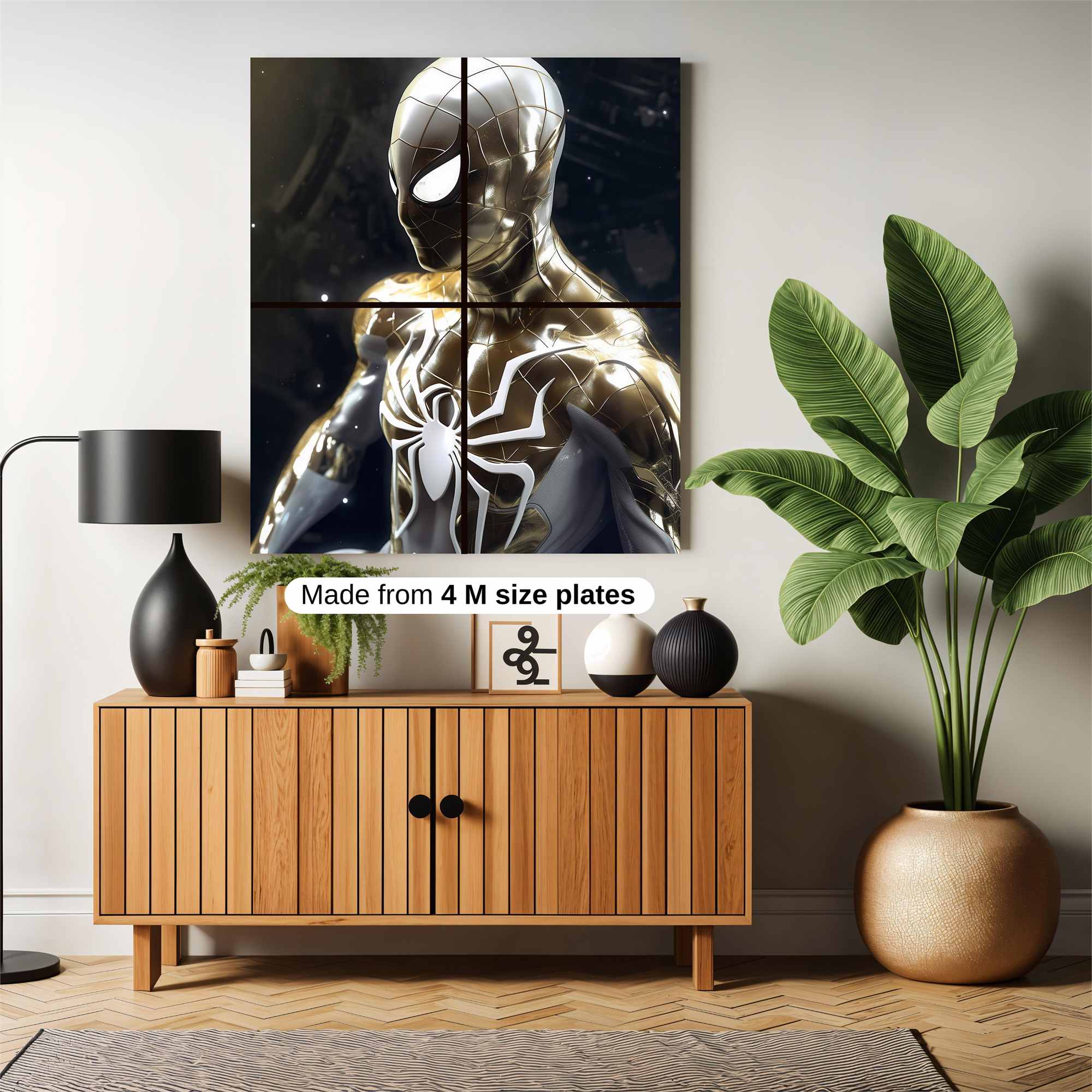 Spider-Man Luminous Safe Wall Magnetic / M