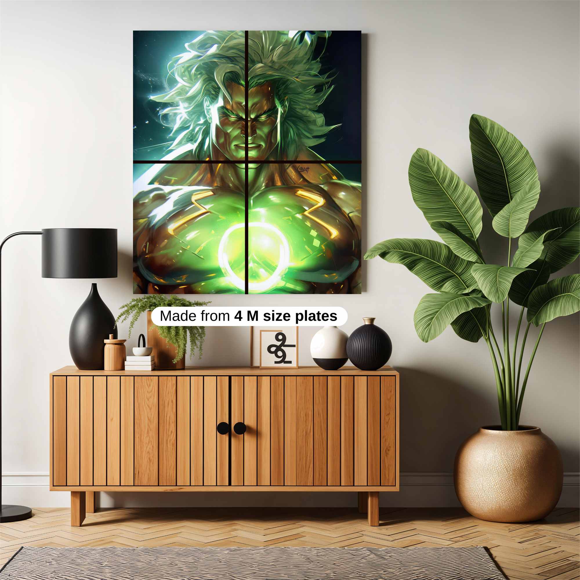 Green Fury Safe Wall Magnetic / M