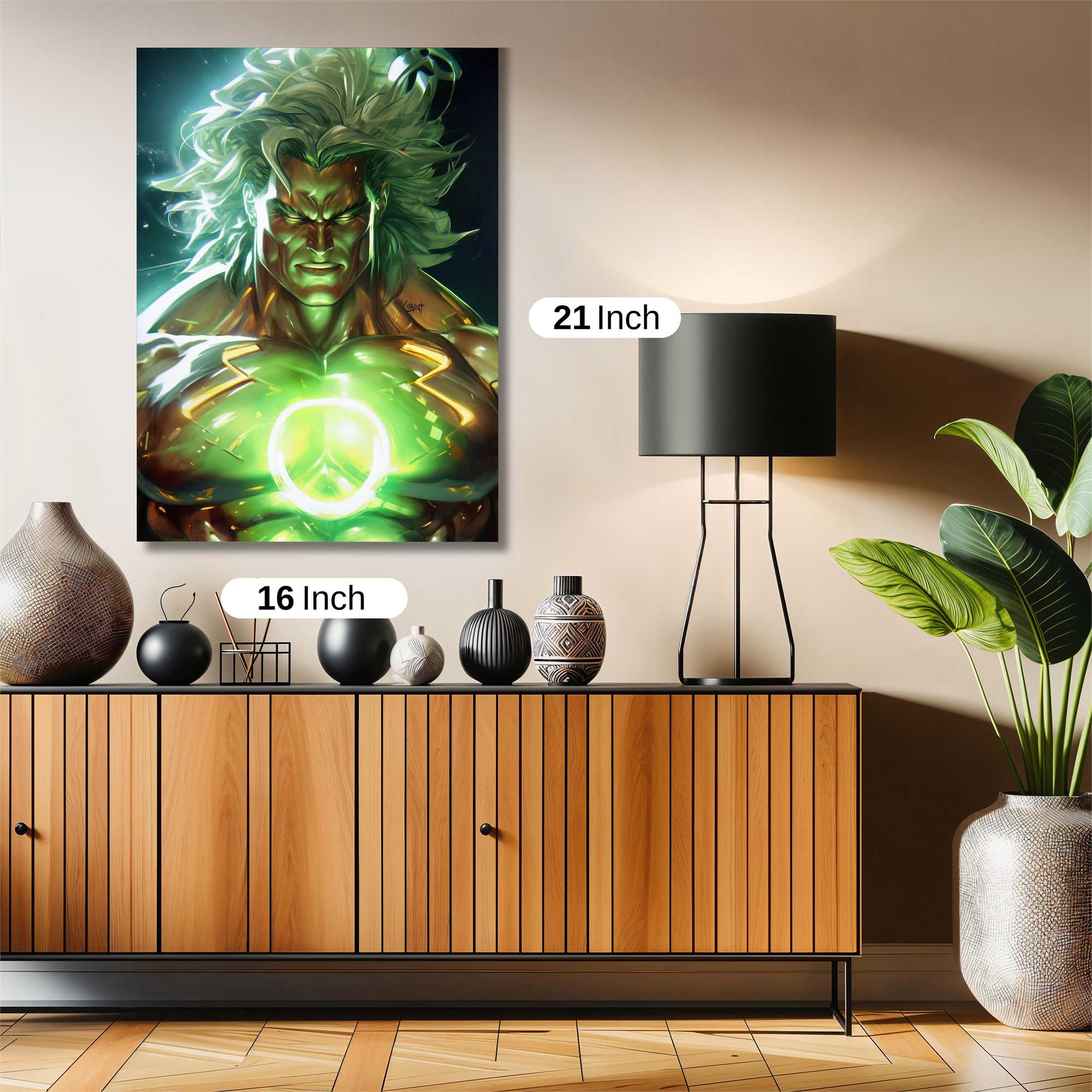 Green Fury Safe Wall Magnetic / M