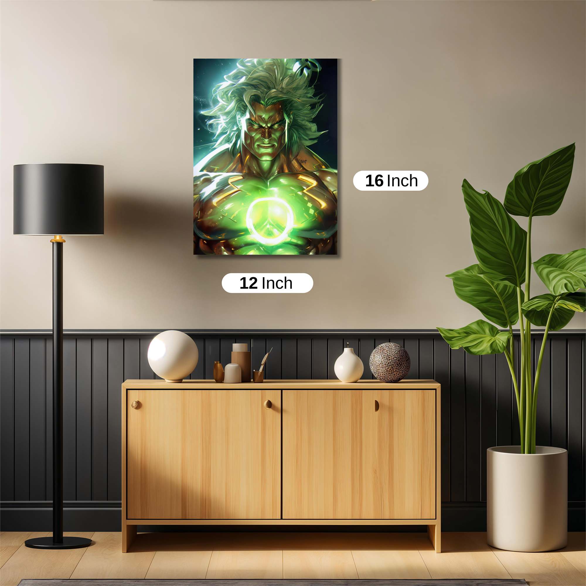 Green Fury Safe Wall Magnetic / M