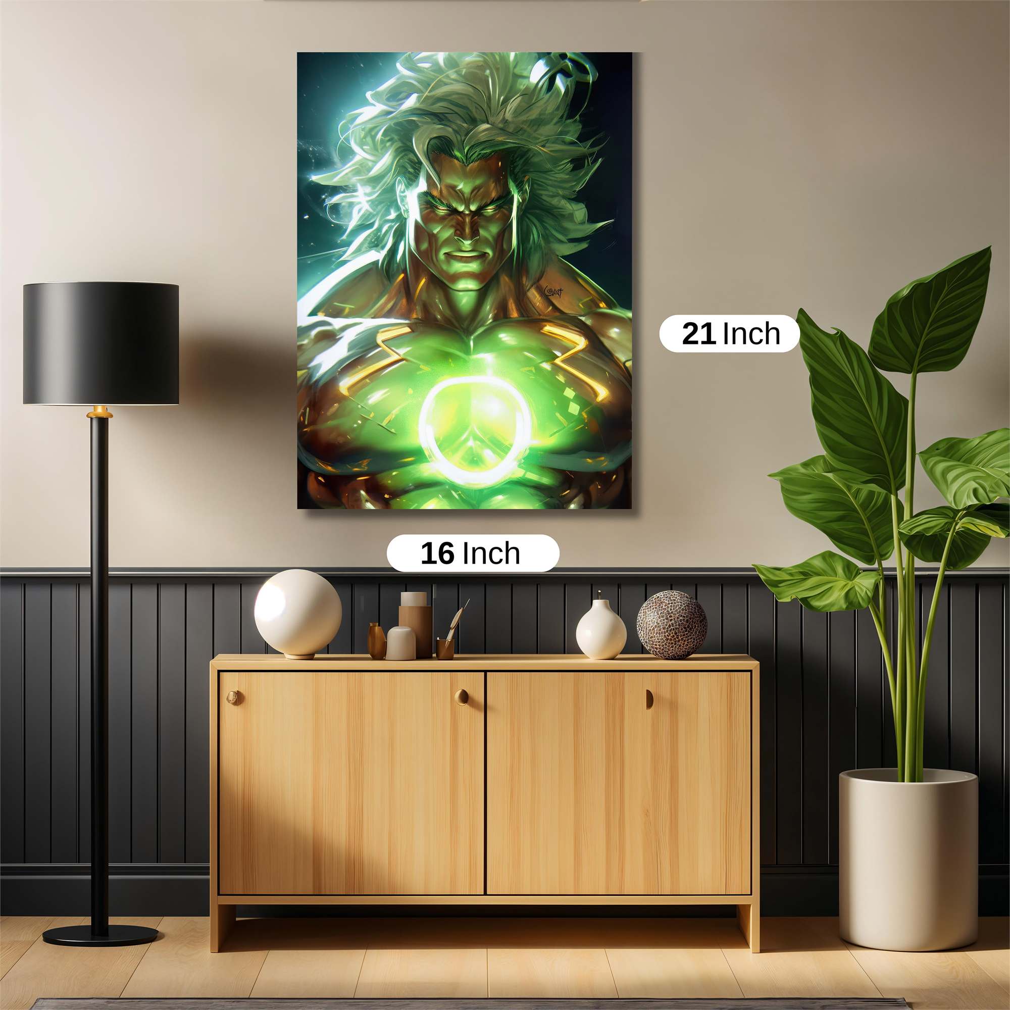 Green Fury Safe Wall Magnetic / M