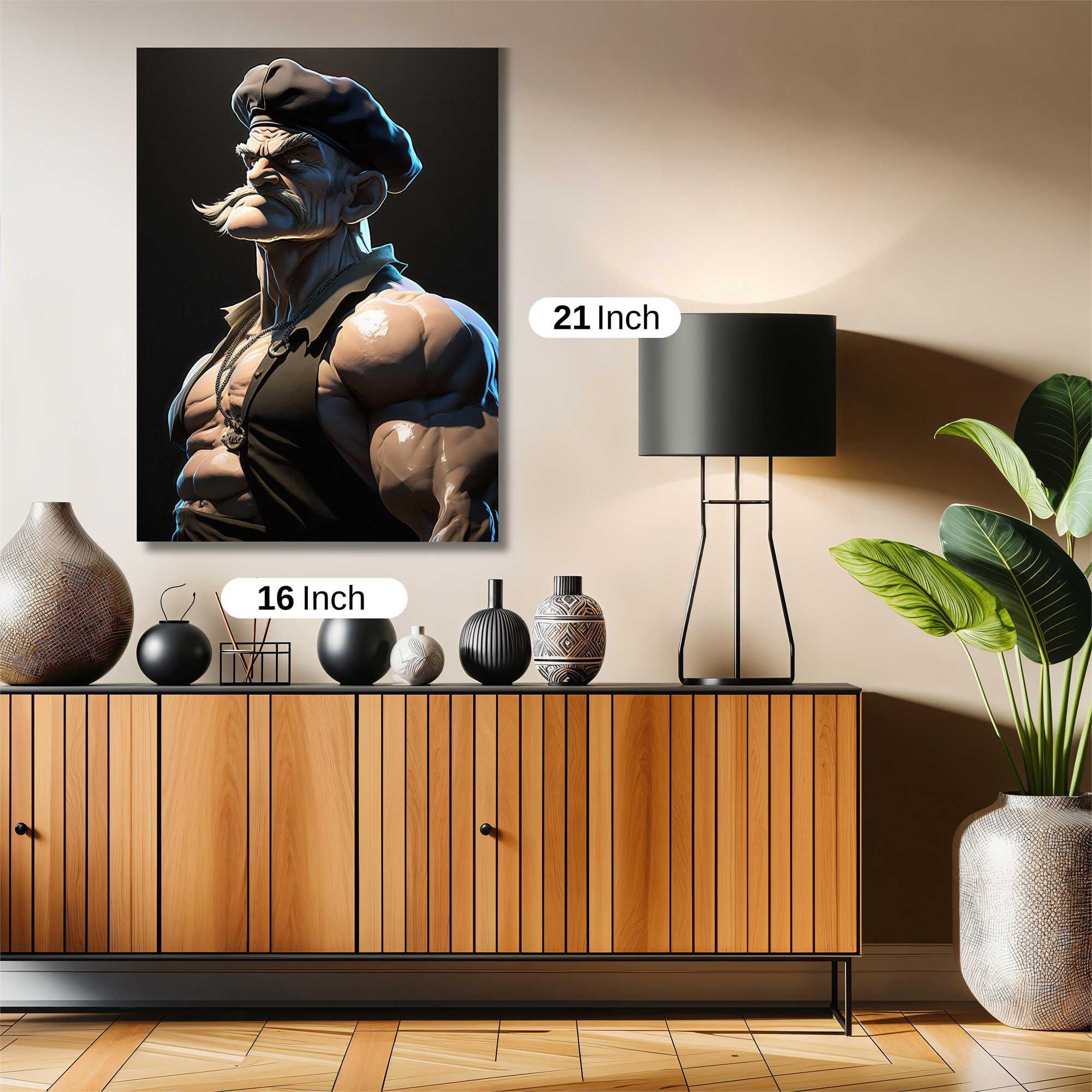 Popeye Power Safe Wall Magnetic / M