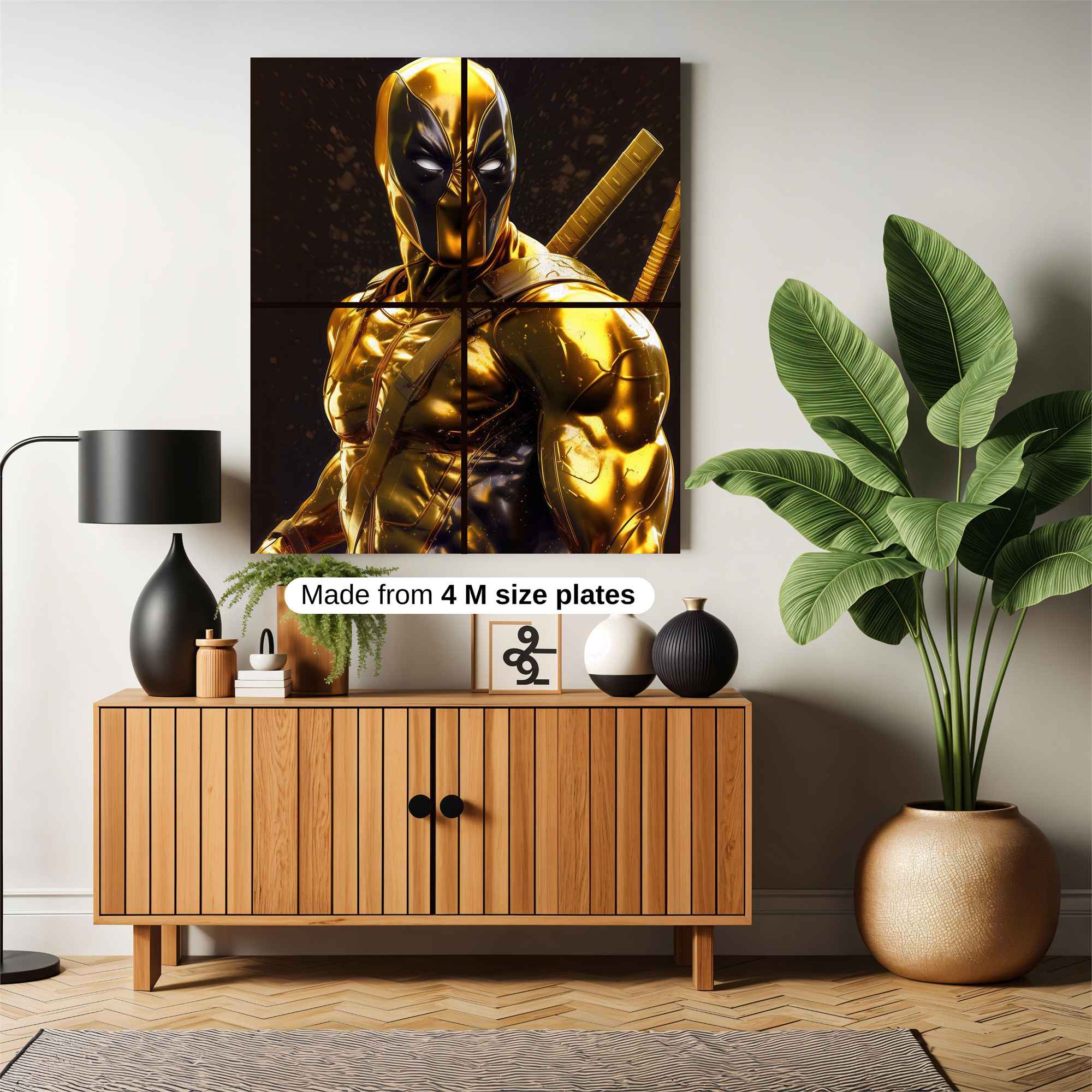 Deadpool Dazzle Safe Wall Magnetic / M