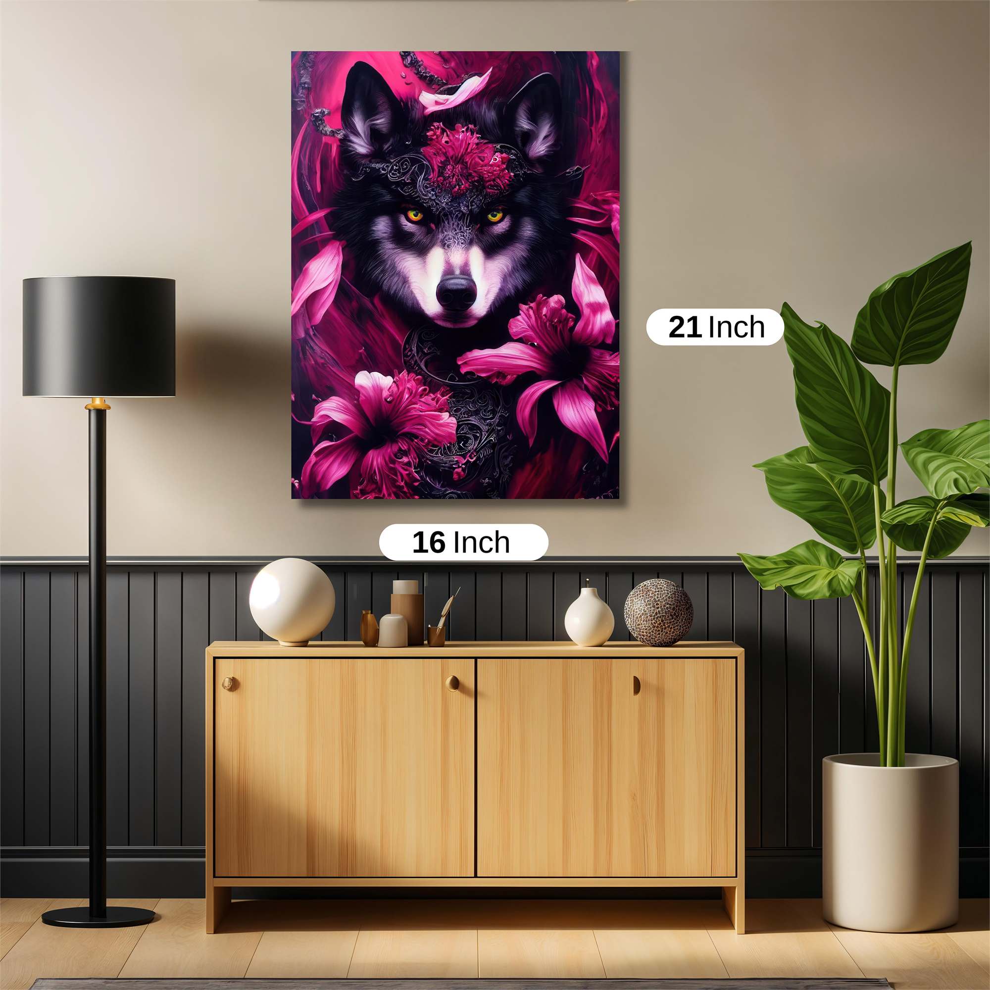 Lupine Majesty Safe Wall Magnetic / M