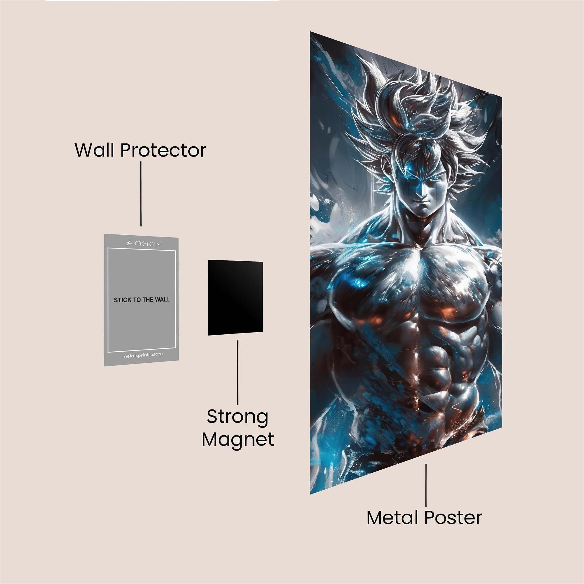 Energy Ascension Safe Wall Magnetic / M