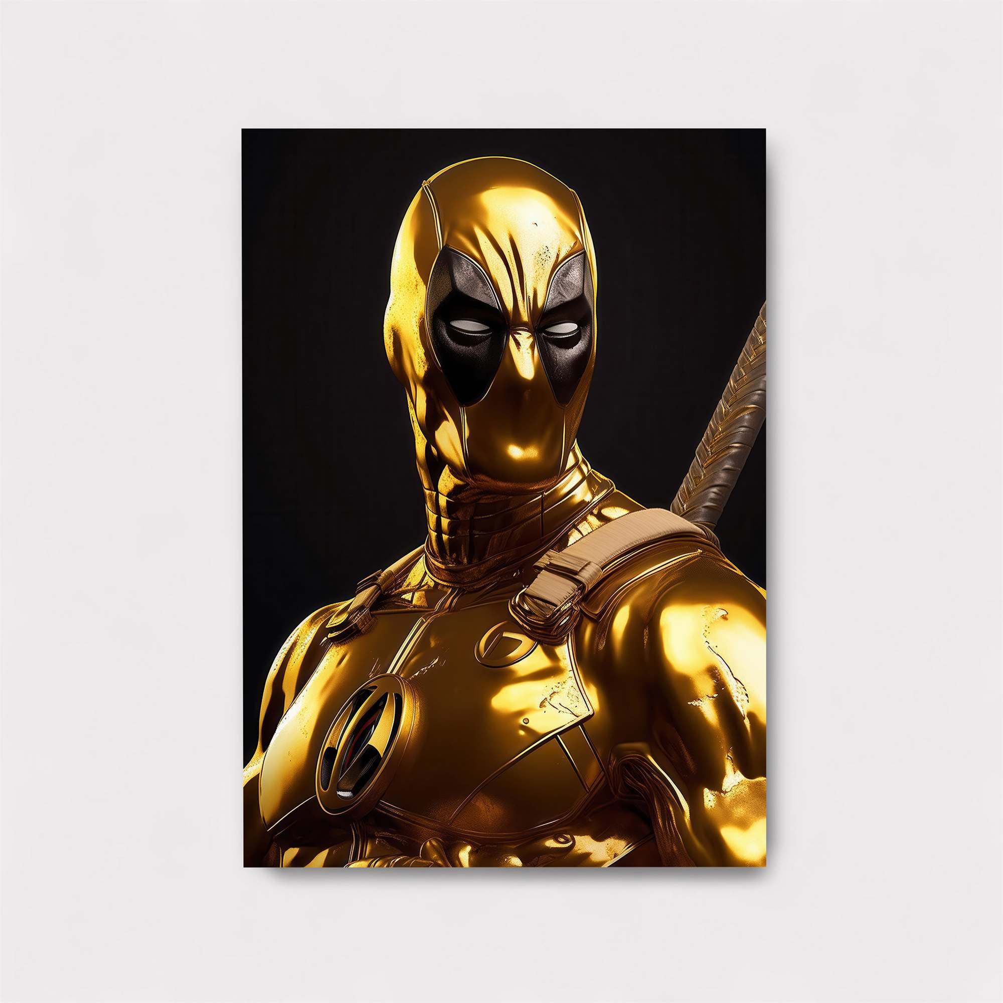 Deadpool Gilded Safe Wall Magnetic / M