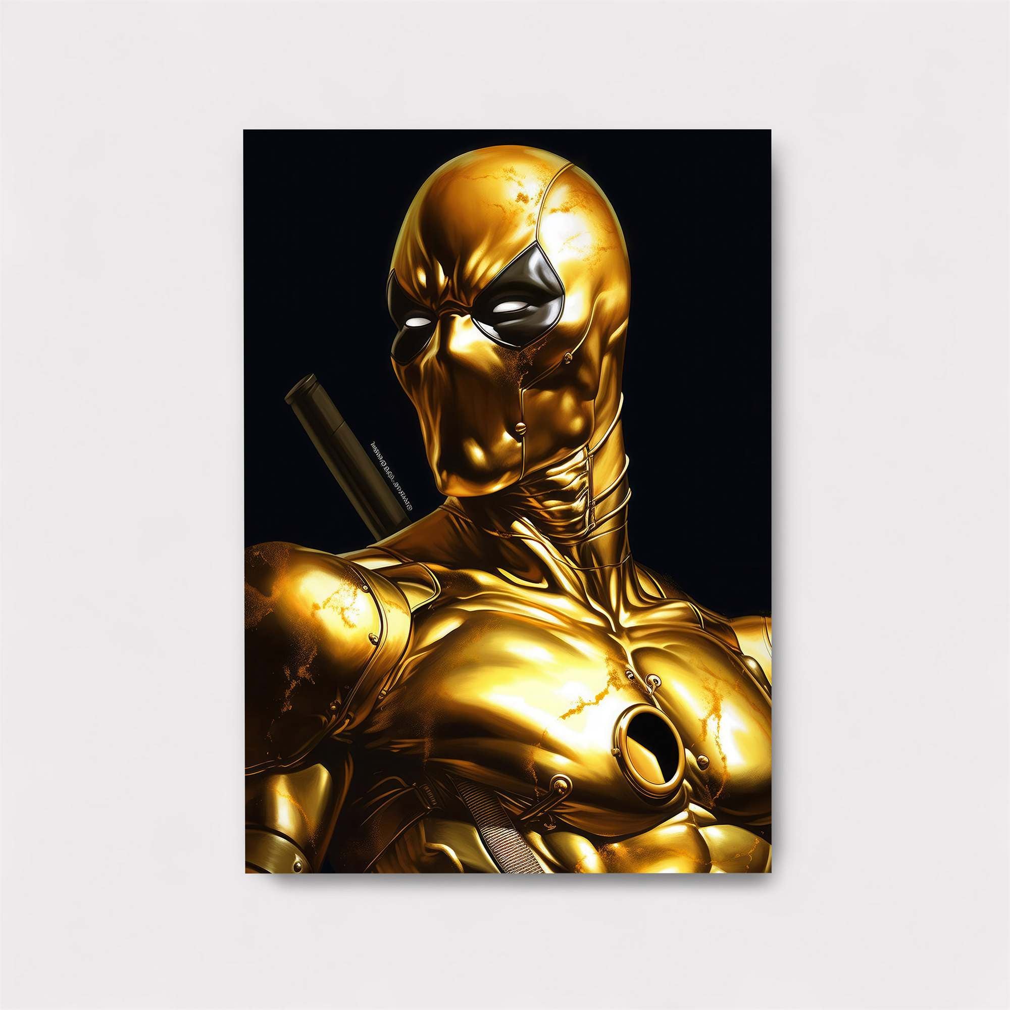 Golden Heroism Safe Wall Magnetic / M
