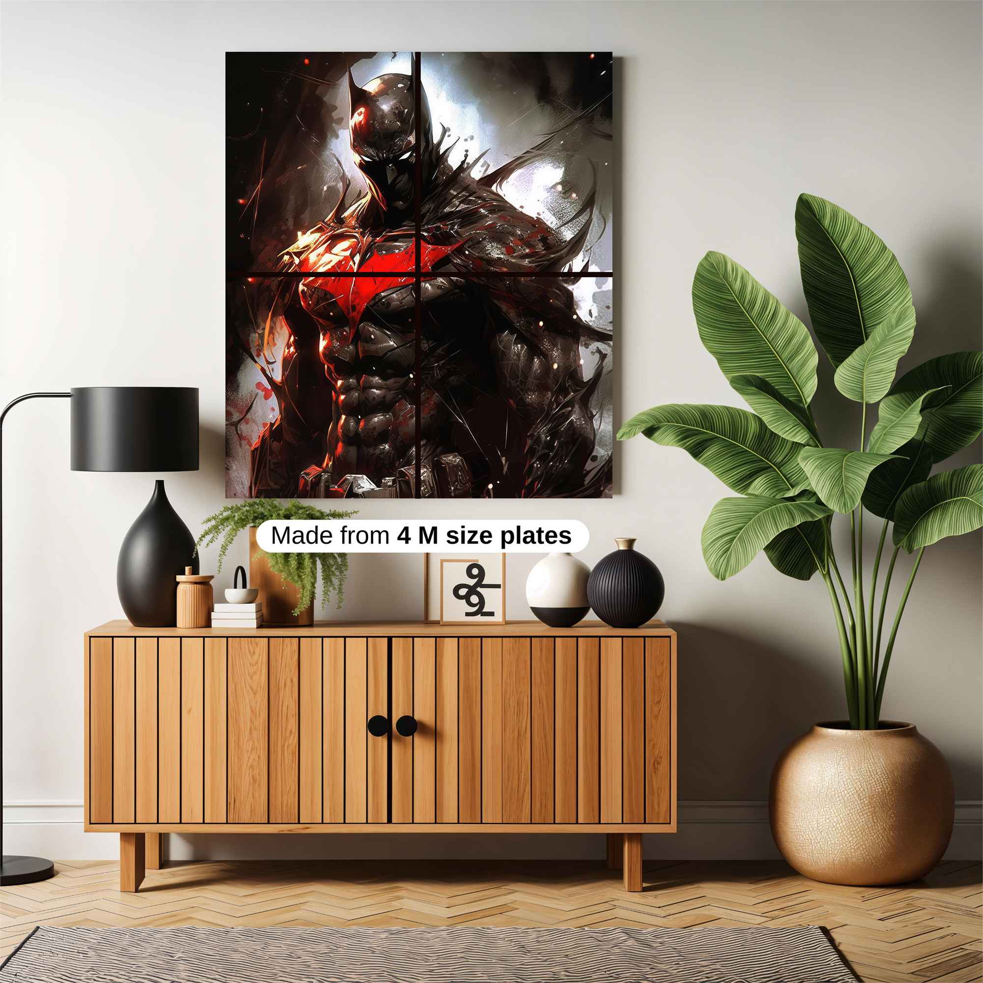 Batman Ascendant Safe Wall Magnetic / M