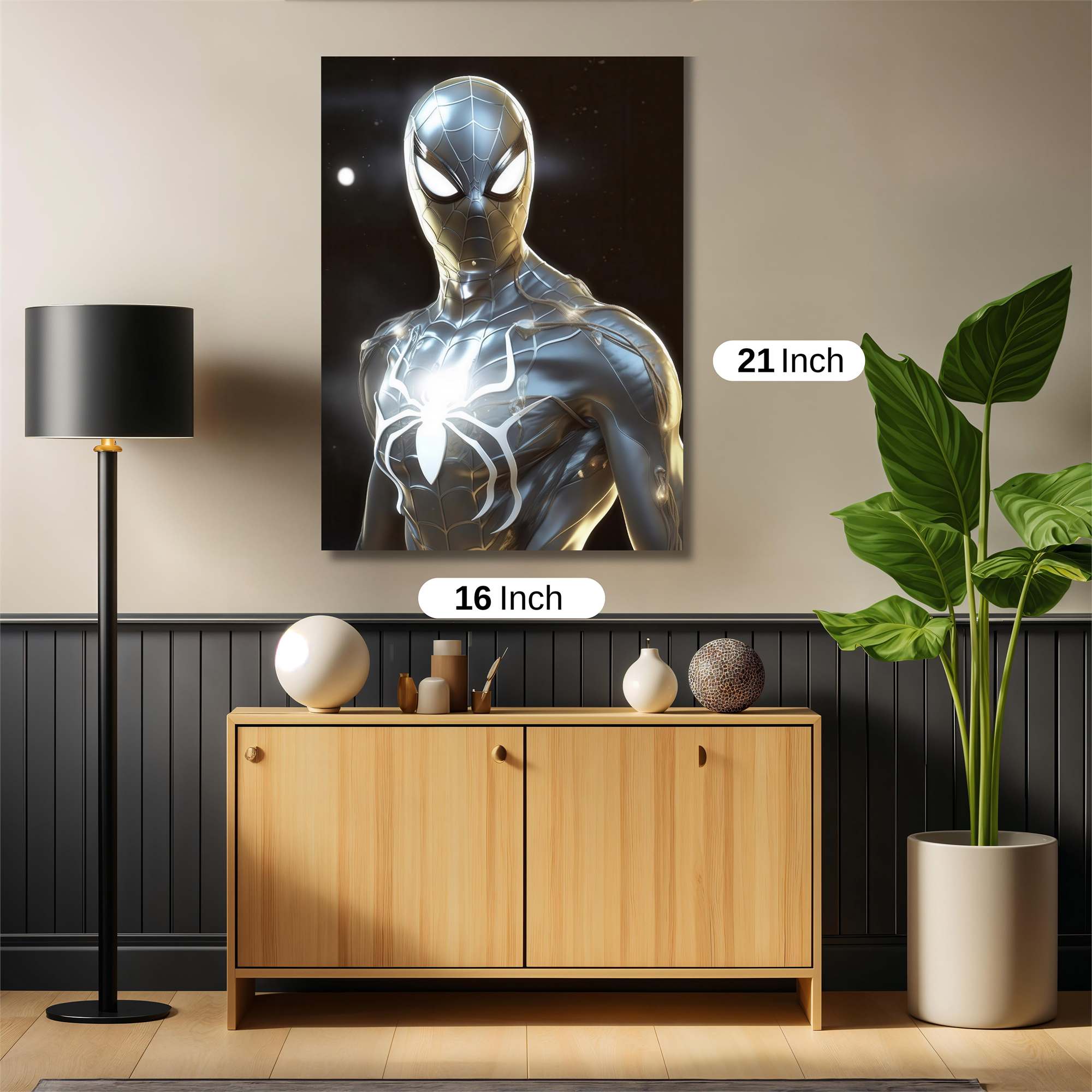Spider-Man Luminous Safe Wall Magnetic / M