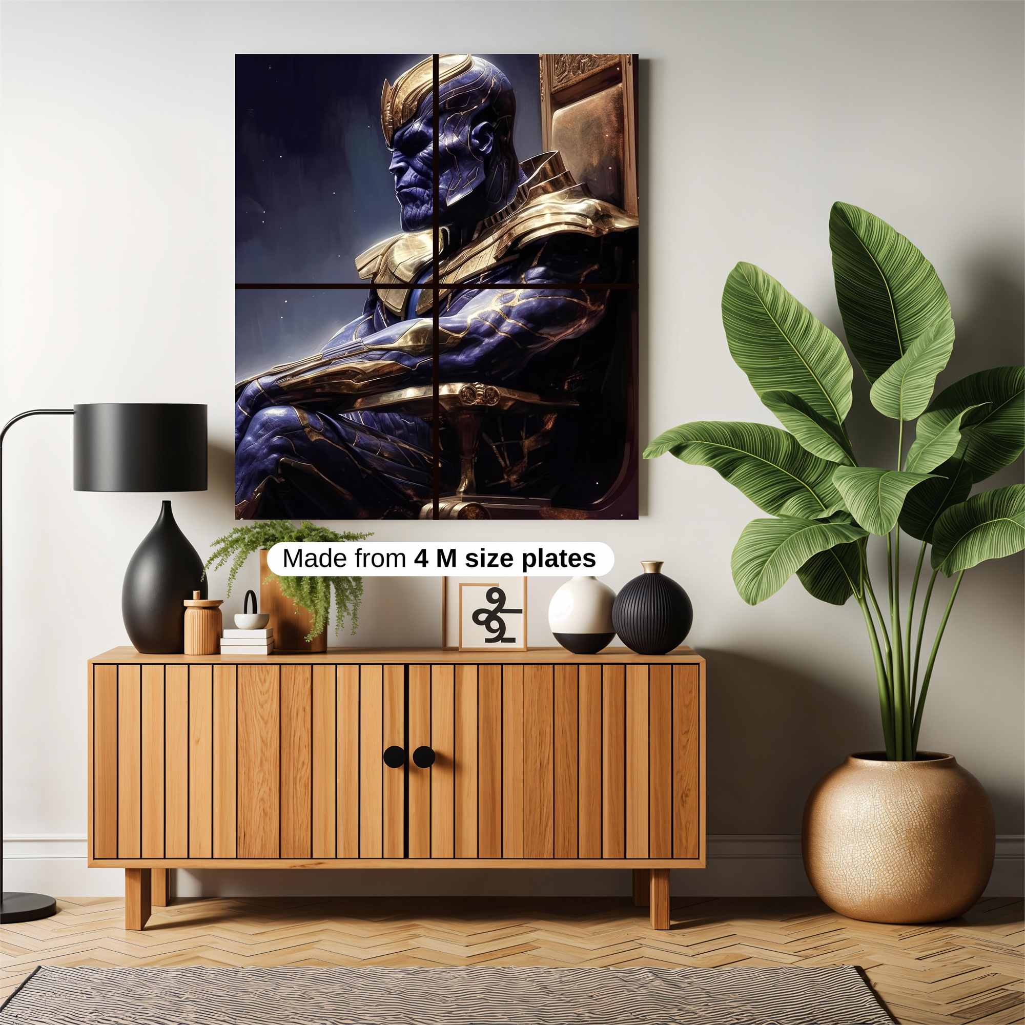 Thanos Contemplation Safe Wall Magnetic / M