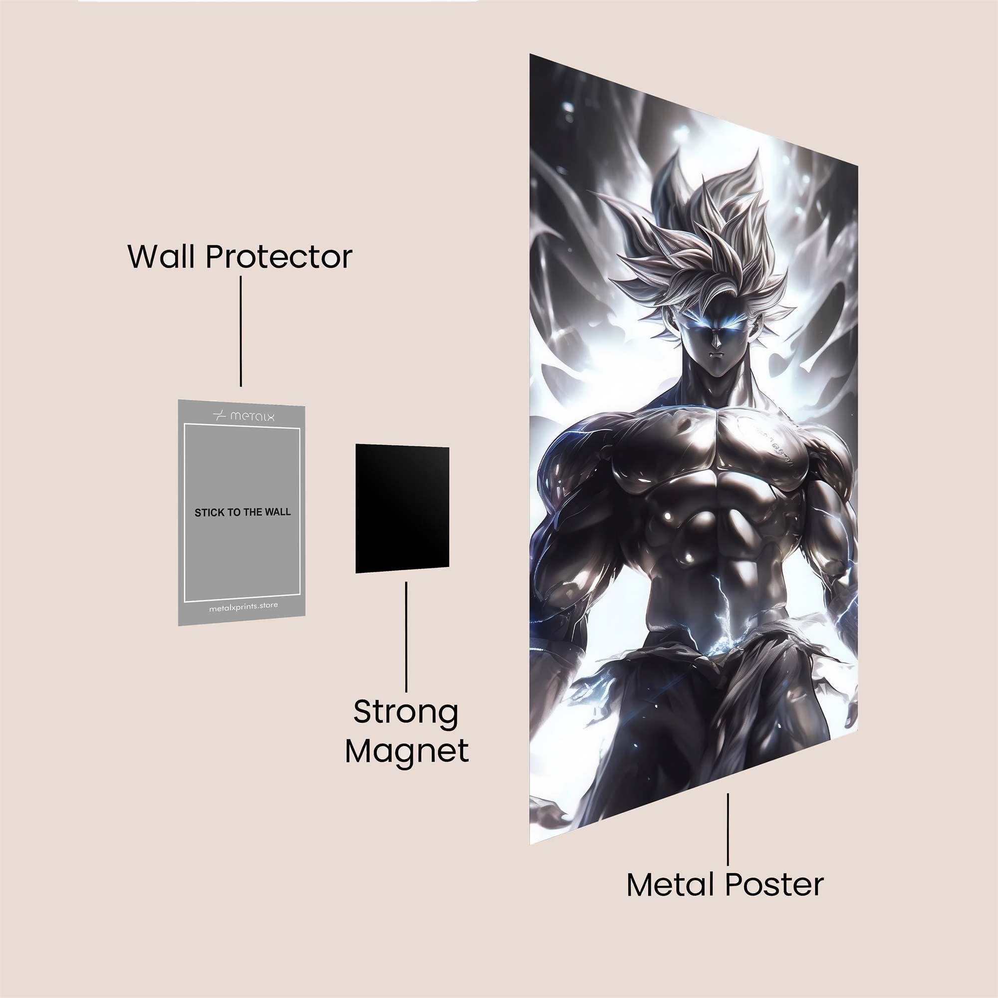 Ultra Radiance Safe Wall Magnetic / M