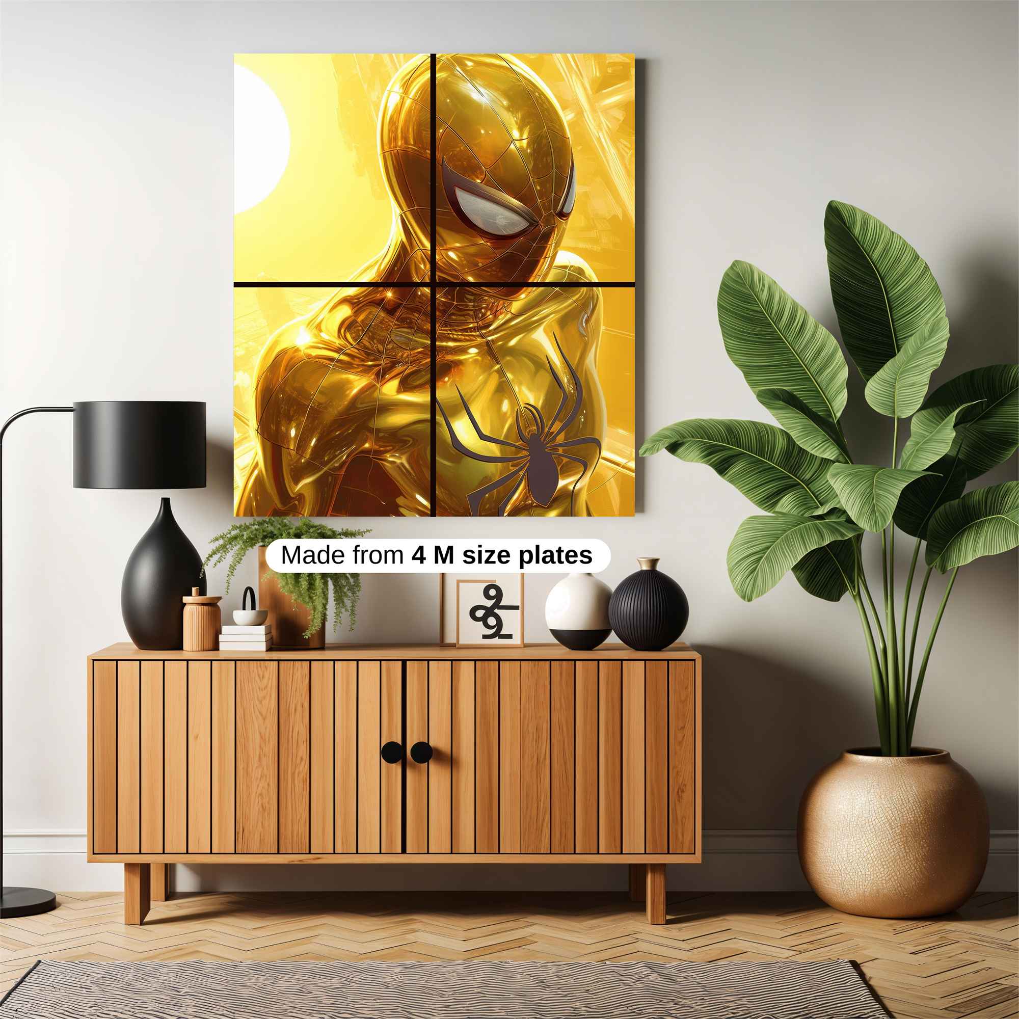 Golden Ascendancy Safe Wall Magnetic / M