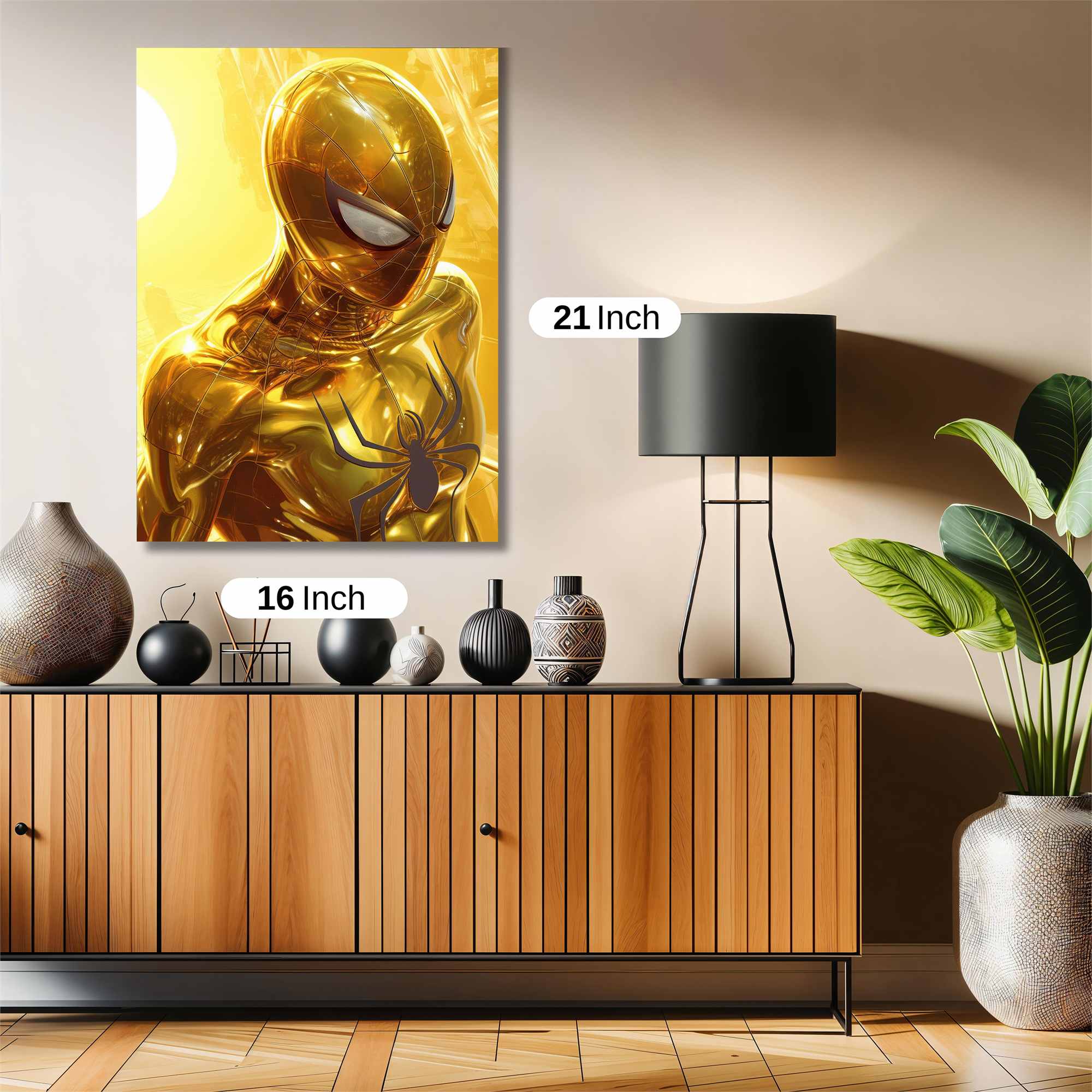 Golden Ascendancy Safe Wall Magnetic / M