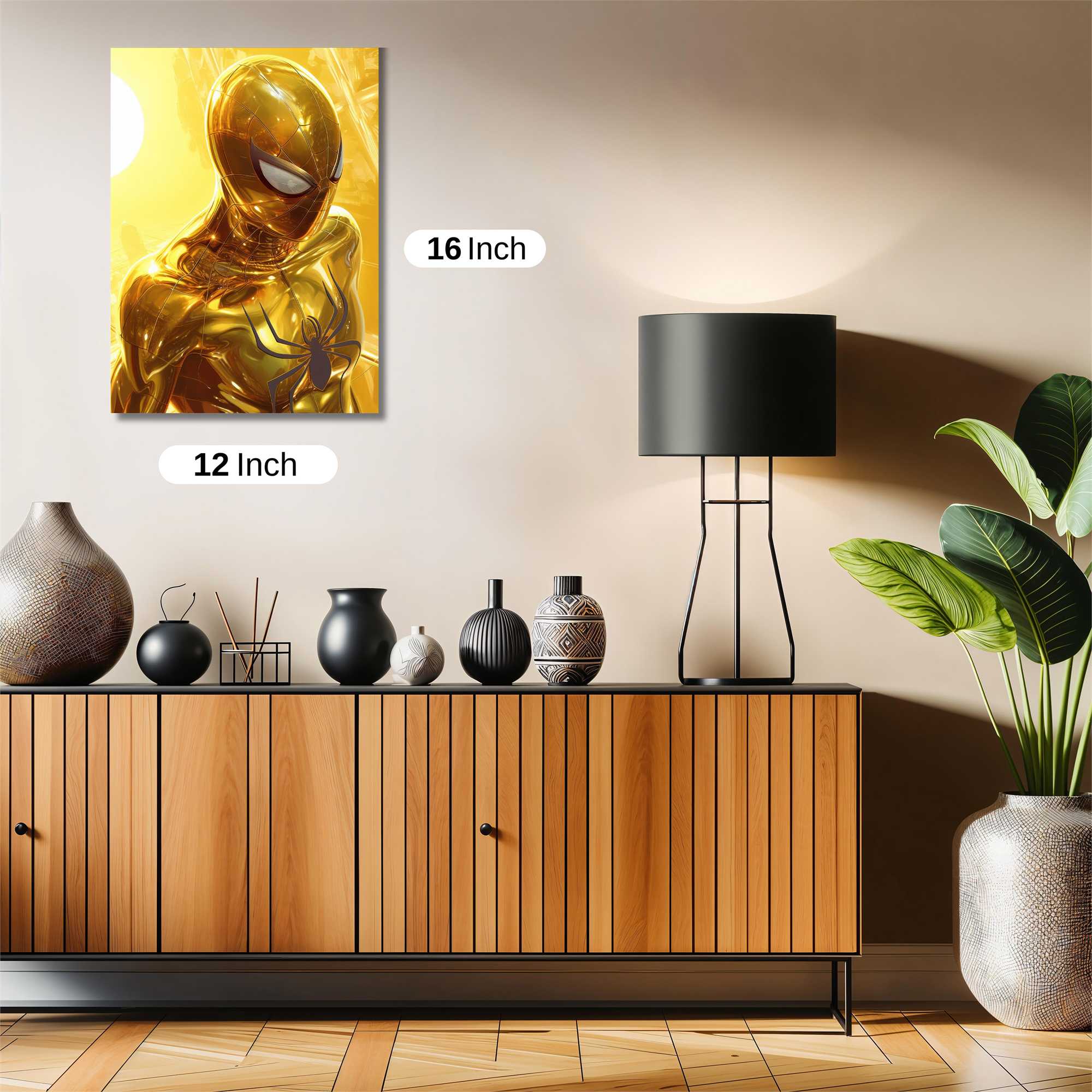 Golden Ascendancy Safe Wall Magnetic / M