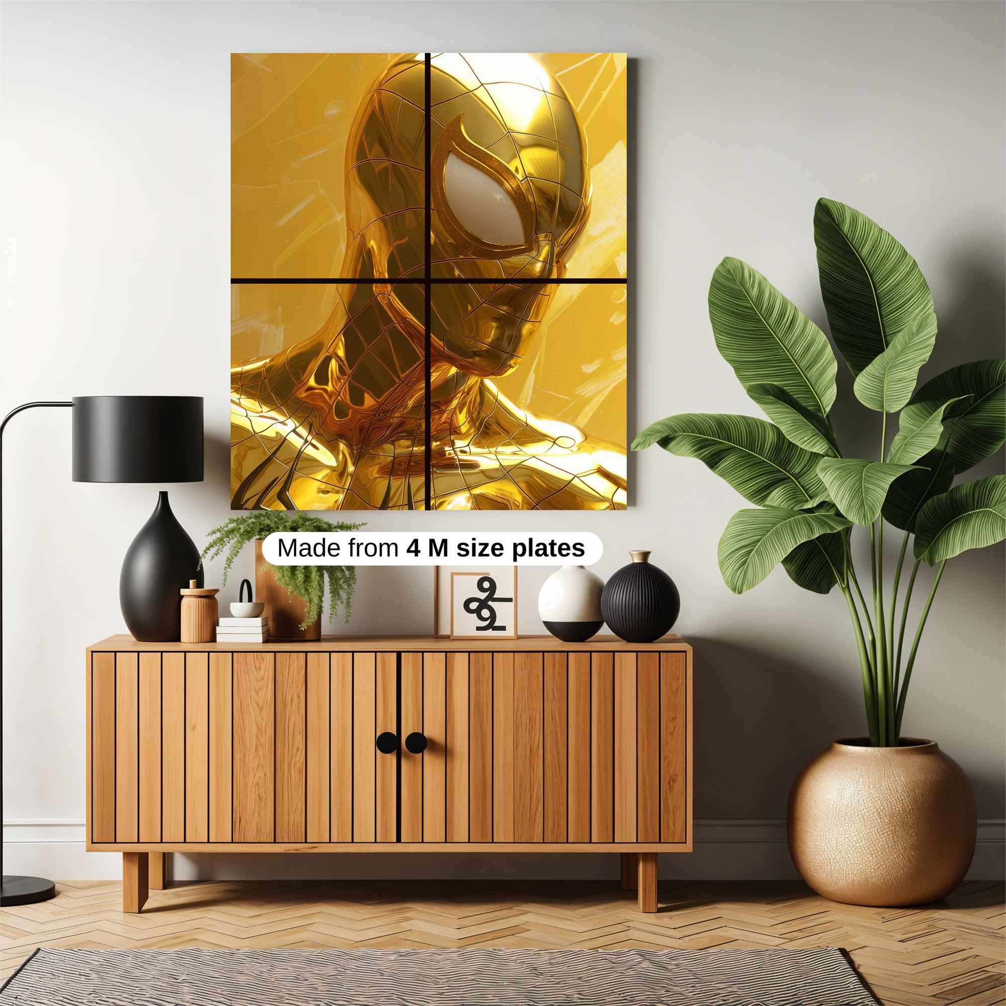 Spidey Golden Safe Wall Magnetic / M