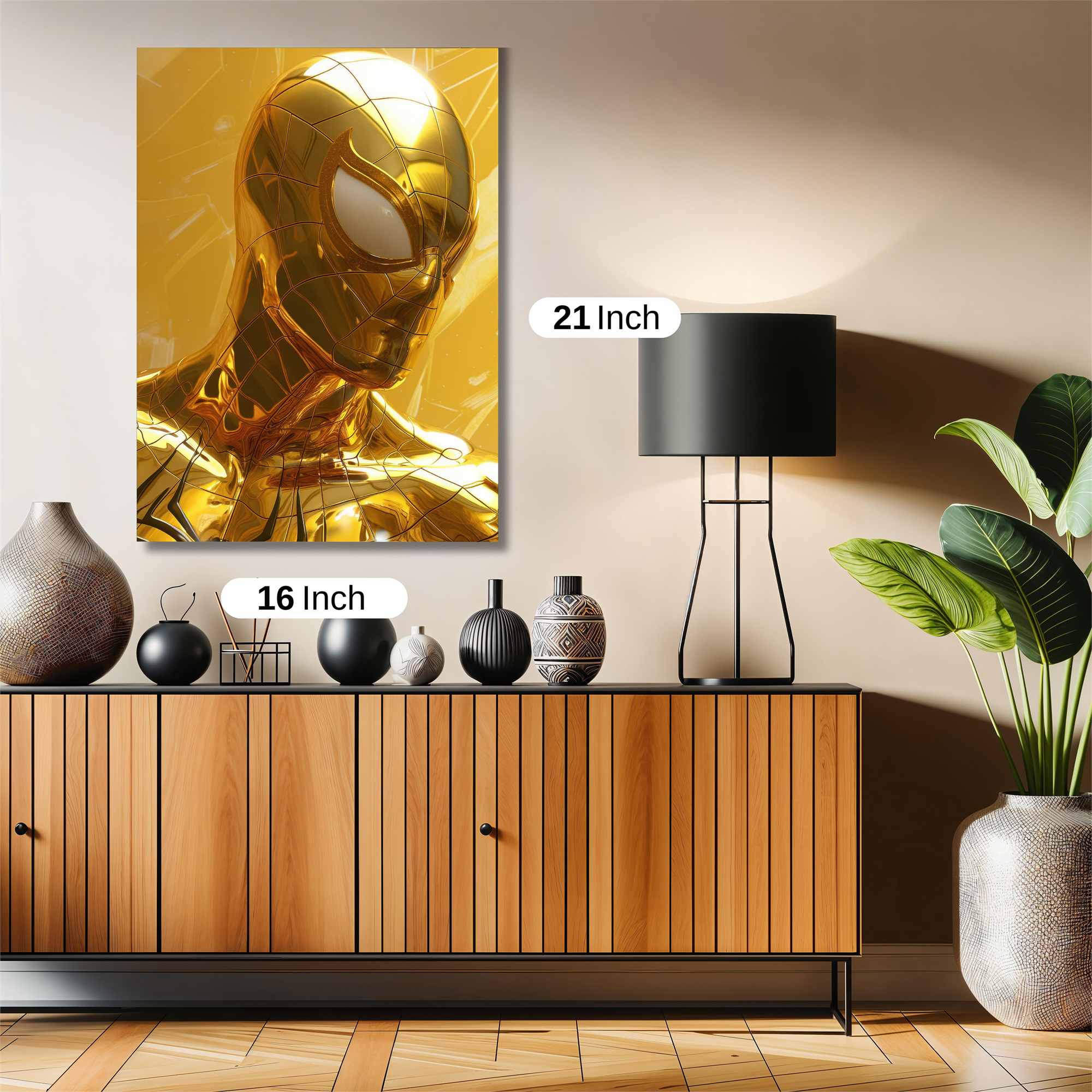 Spidey Golden Safe Wall Magnetic / M