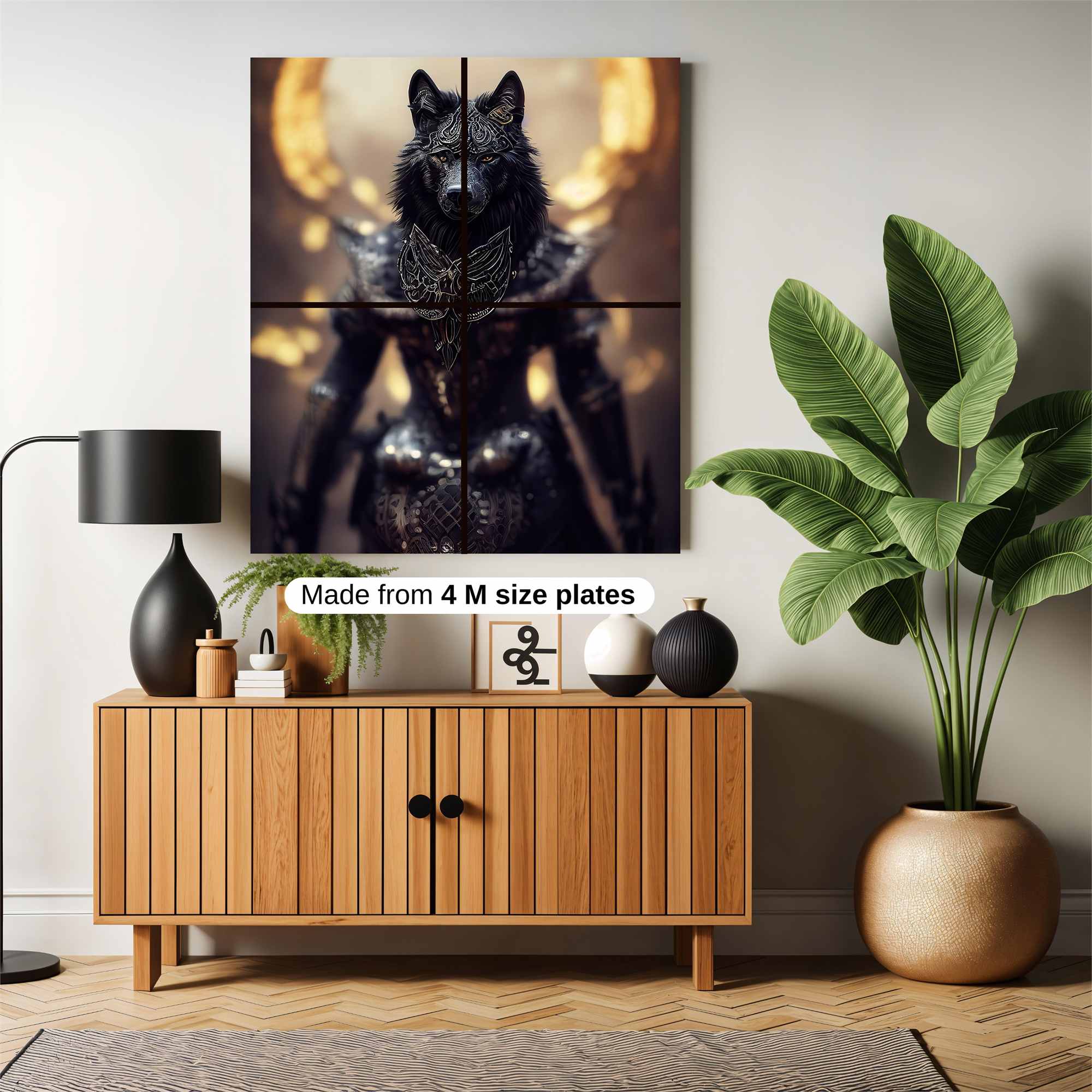 Lupine Majesty Safe Wall Magnetic / M