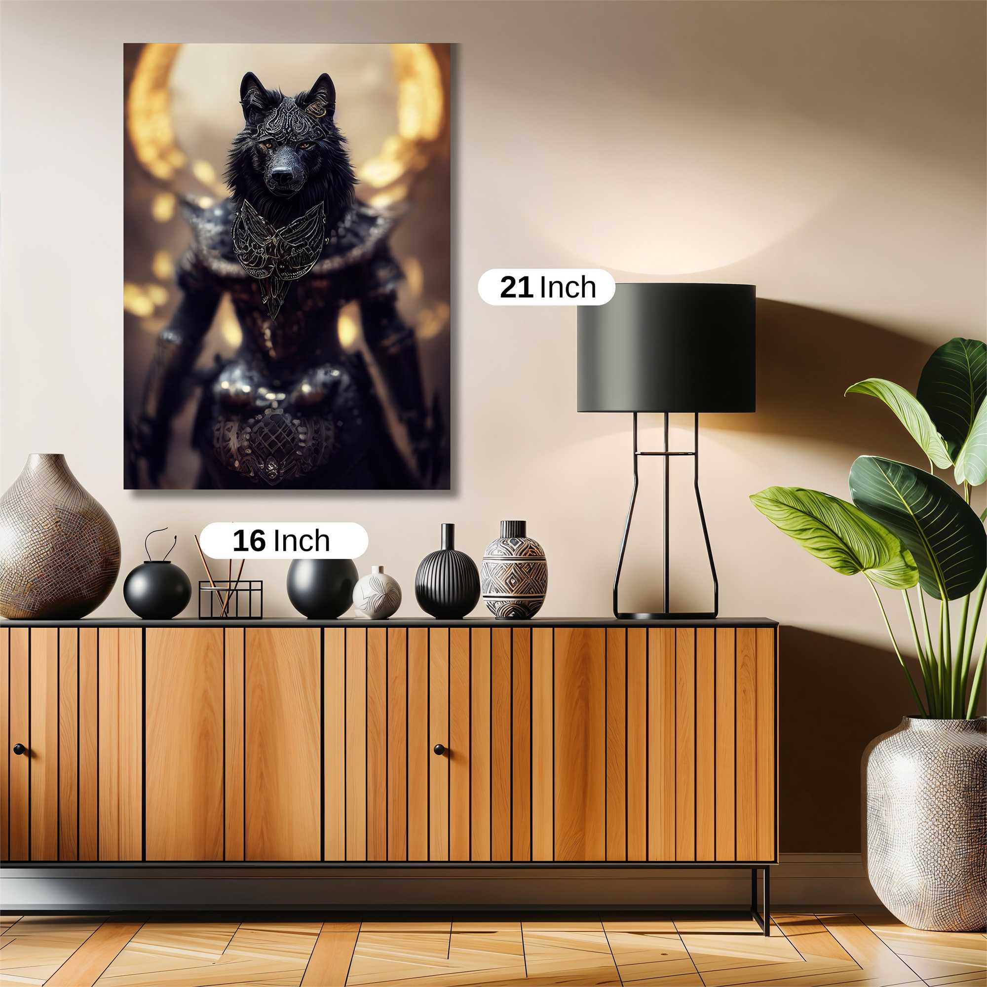 Lupine Majesty Safe Wall Magnetic / M