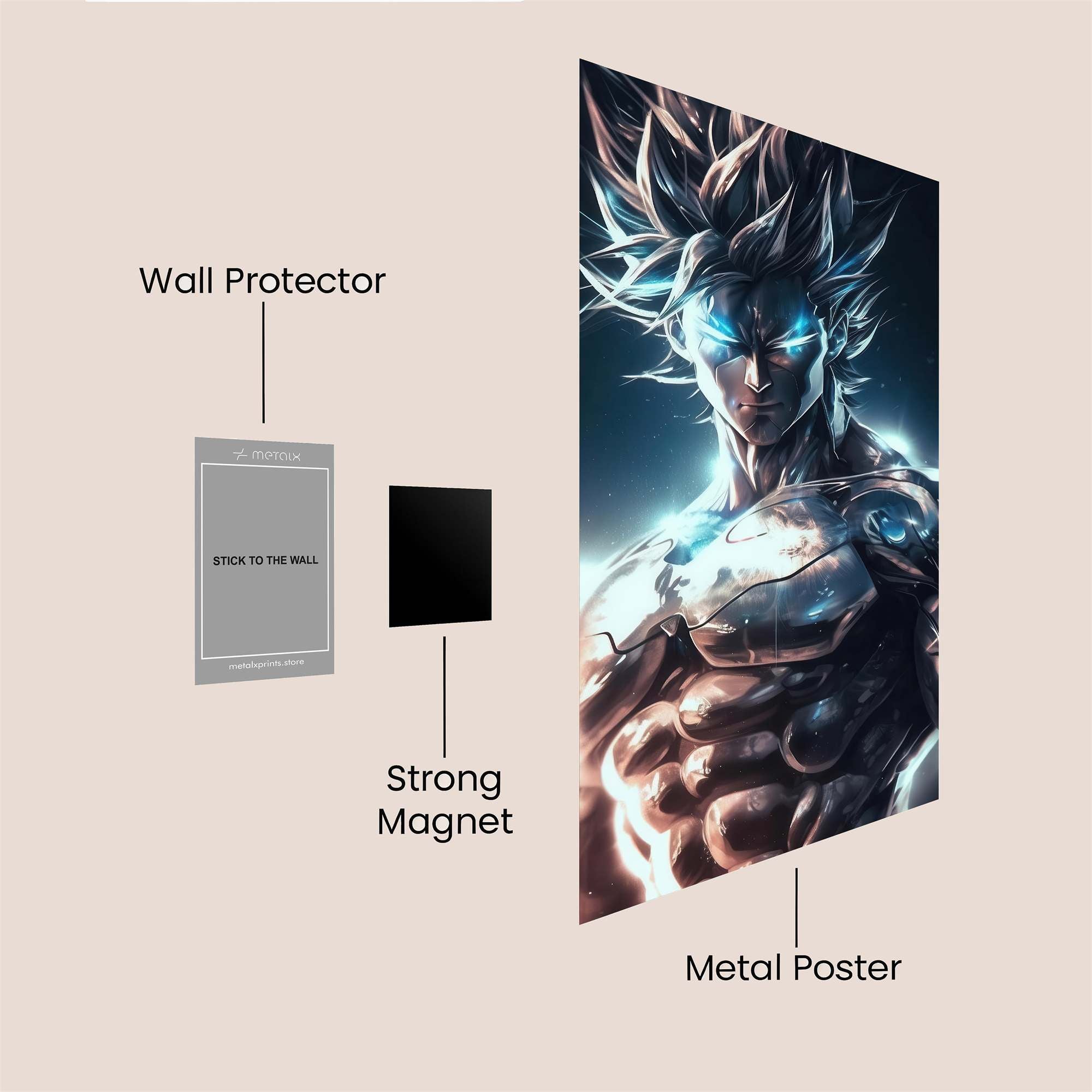 Energy Ascendance Safe Wall Magnetic / M