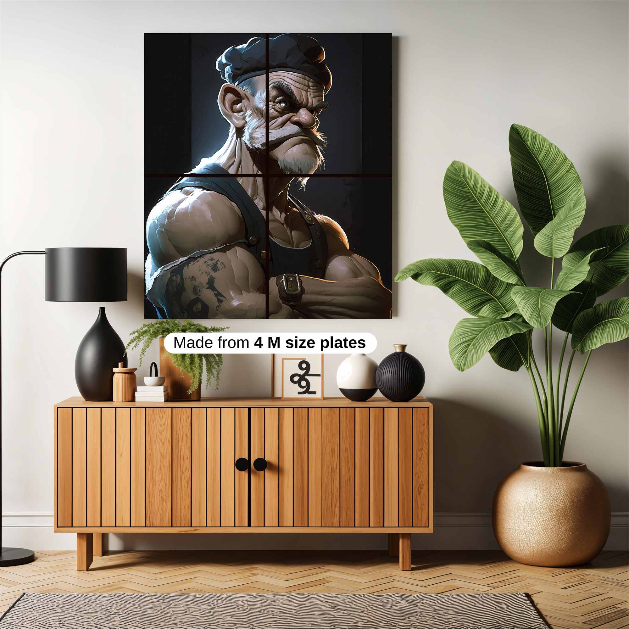 Sailor Resolve Safe Wall Magnetic / M