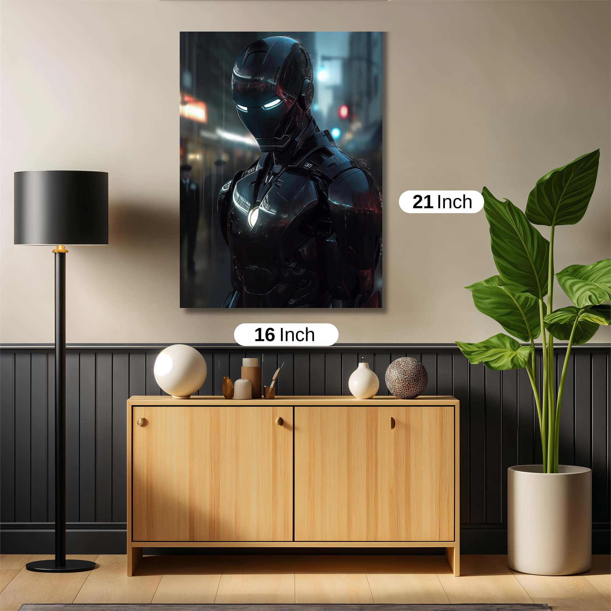 Ironcraft Dystopia Safe Wall Magnetic / M