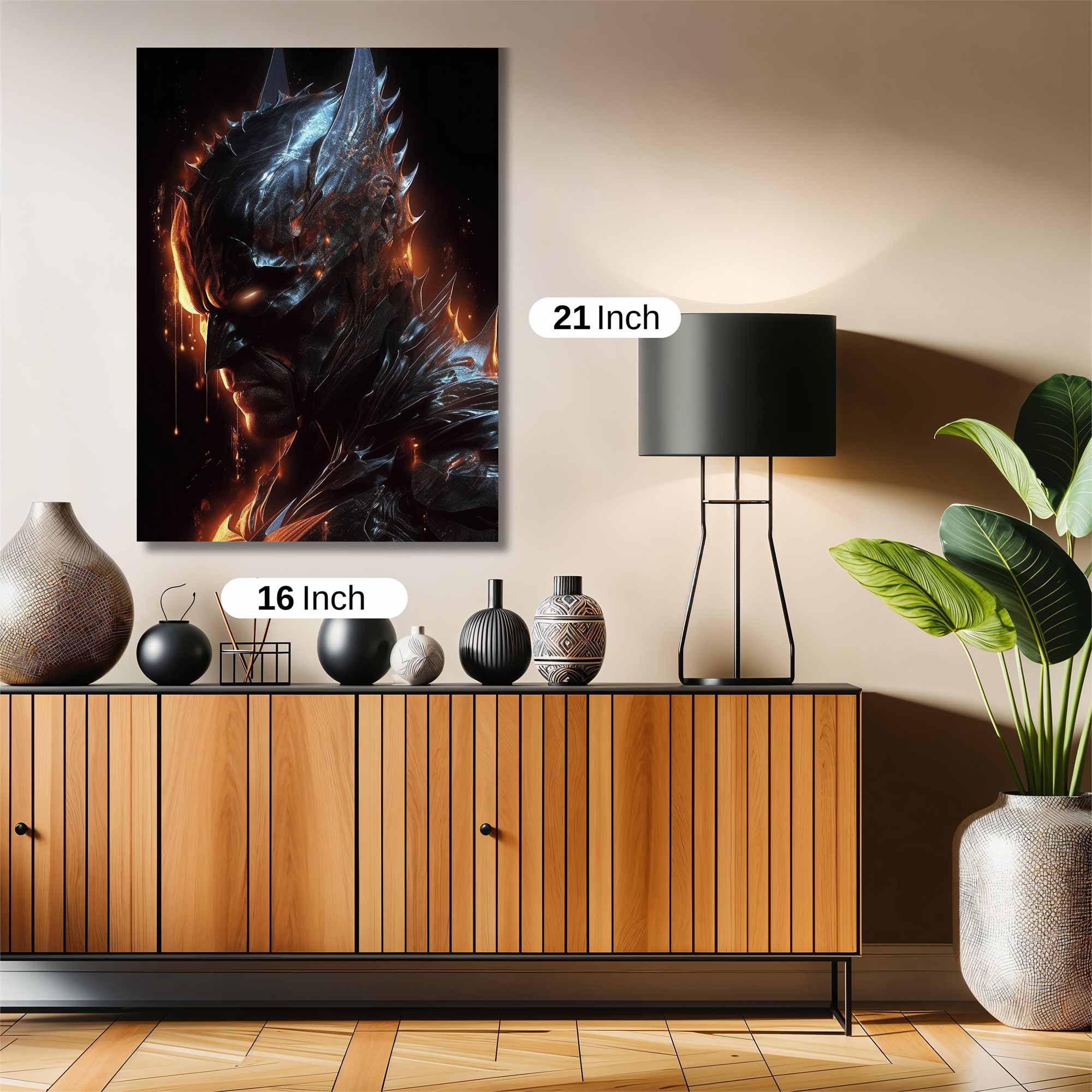 Batman Inferno Safe Wall Magnetic / M