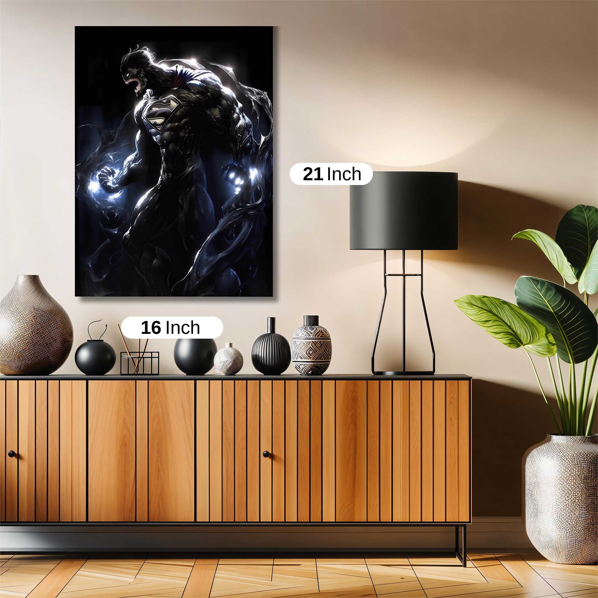 Superman Fury Safe Wall Magnetic / M