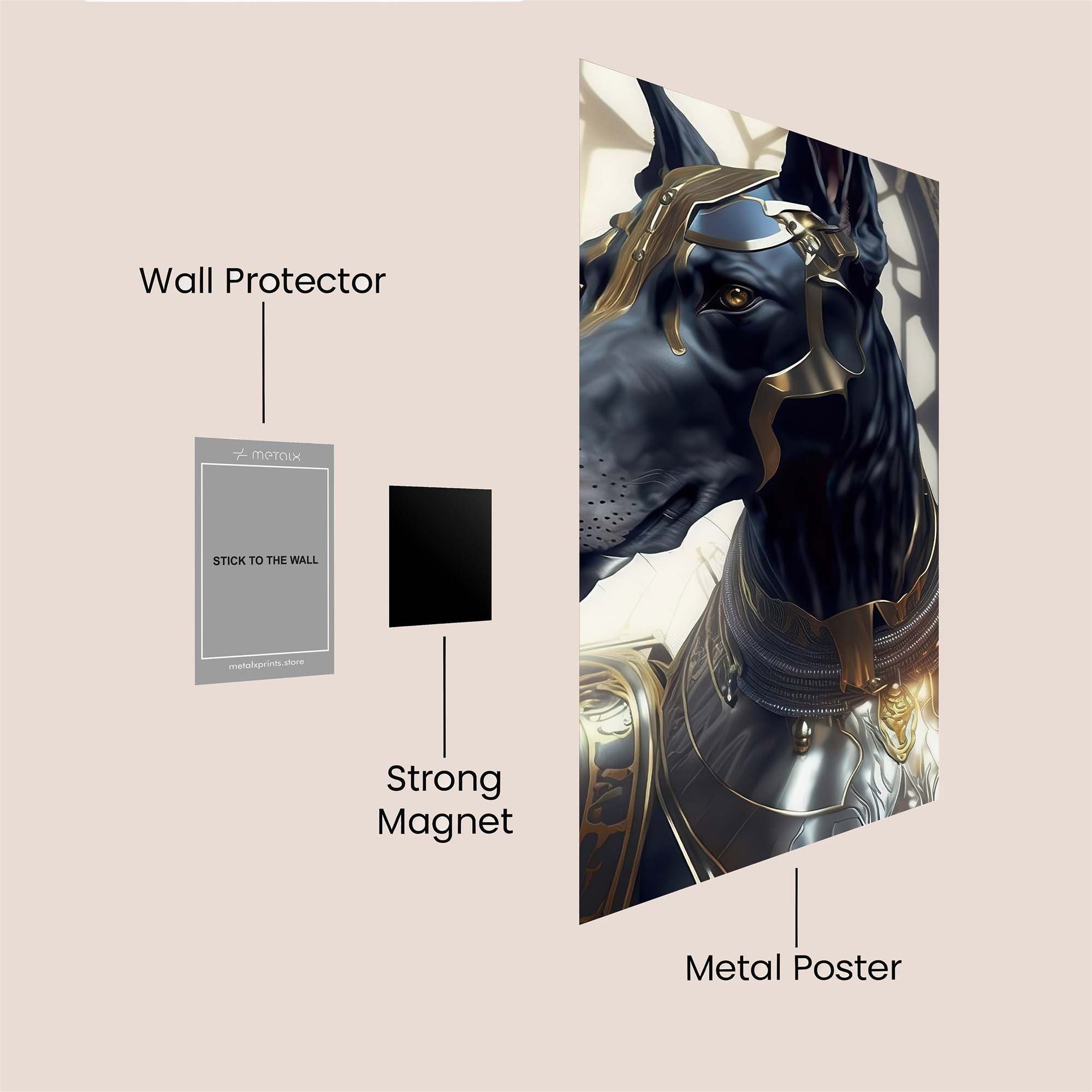 Noble Sentinel Safe Wall Magnetic / M