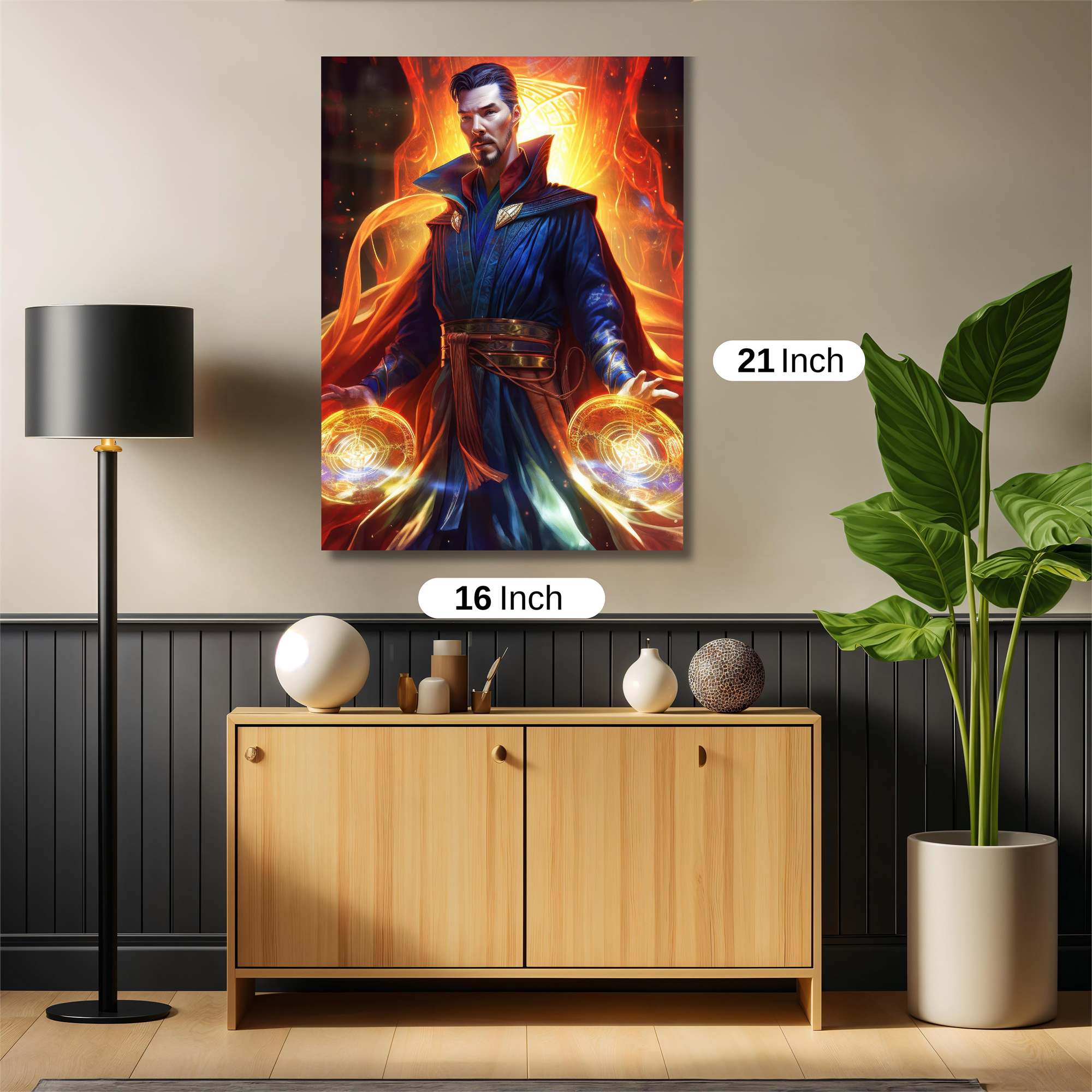 Sorcerer Luminescence Safe Wall Magnetic / M