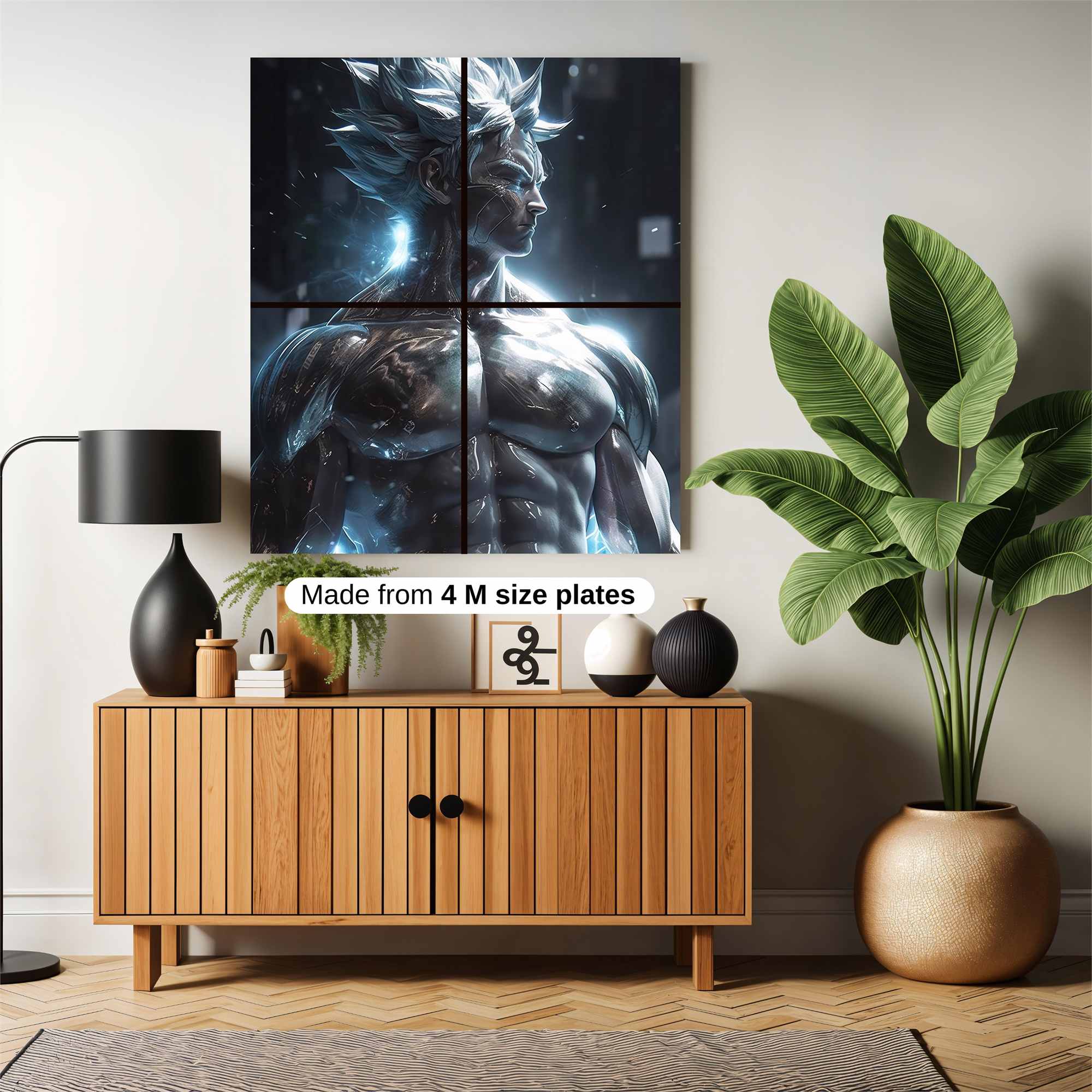 Saiyan Surge Safe Wall Magnetic / M