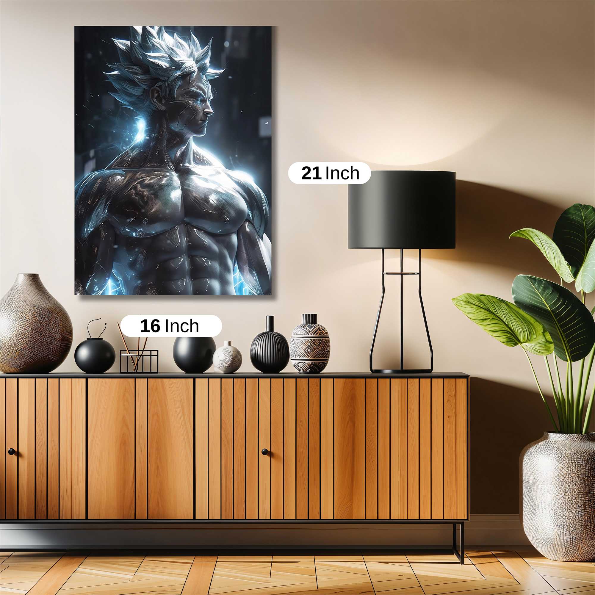 Saiyan Surge Safe Wall Magnetic / M