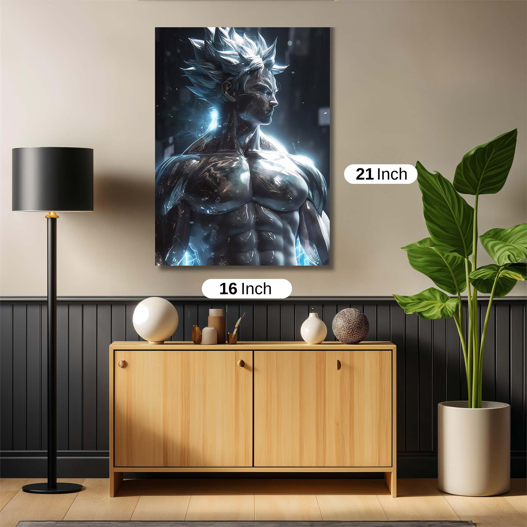 Saiyan Surge Safe Wall Magnetic / M