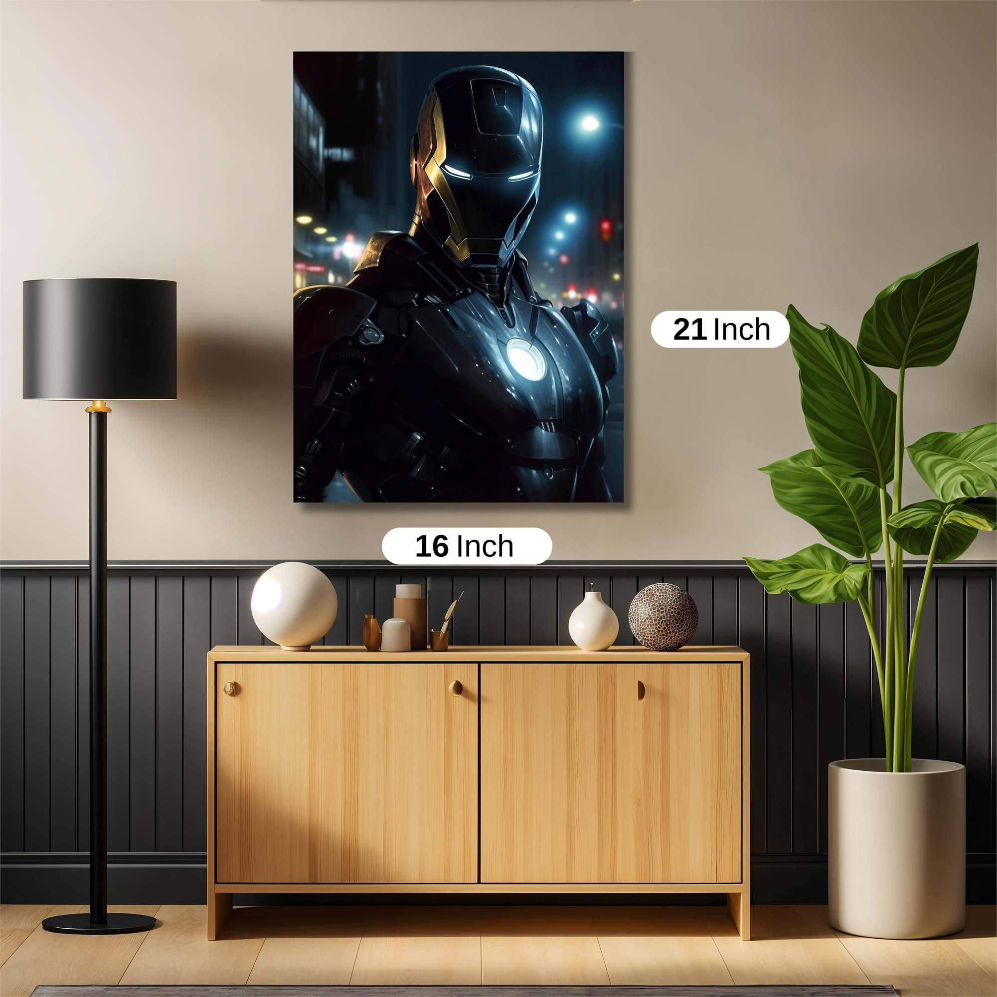 Ironman Nocturne Safe Wall Magnetic / M