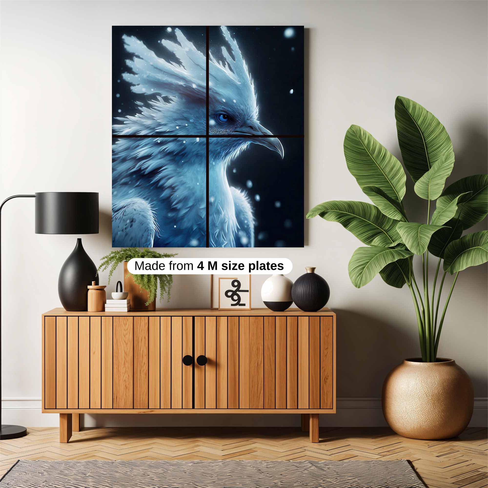 Frosted Majesty Safe Wall Magnetic / M