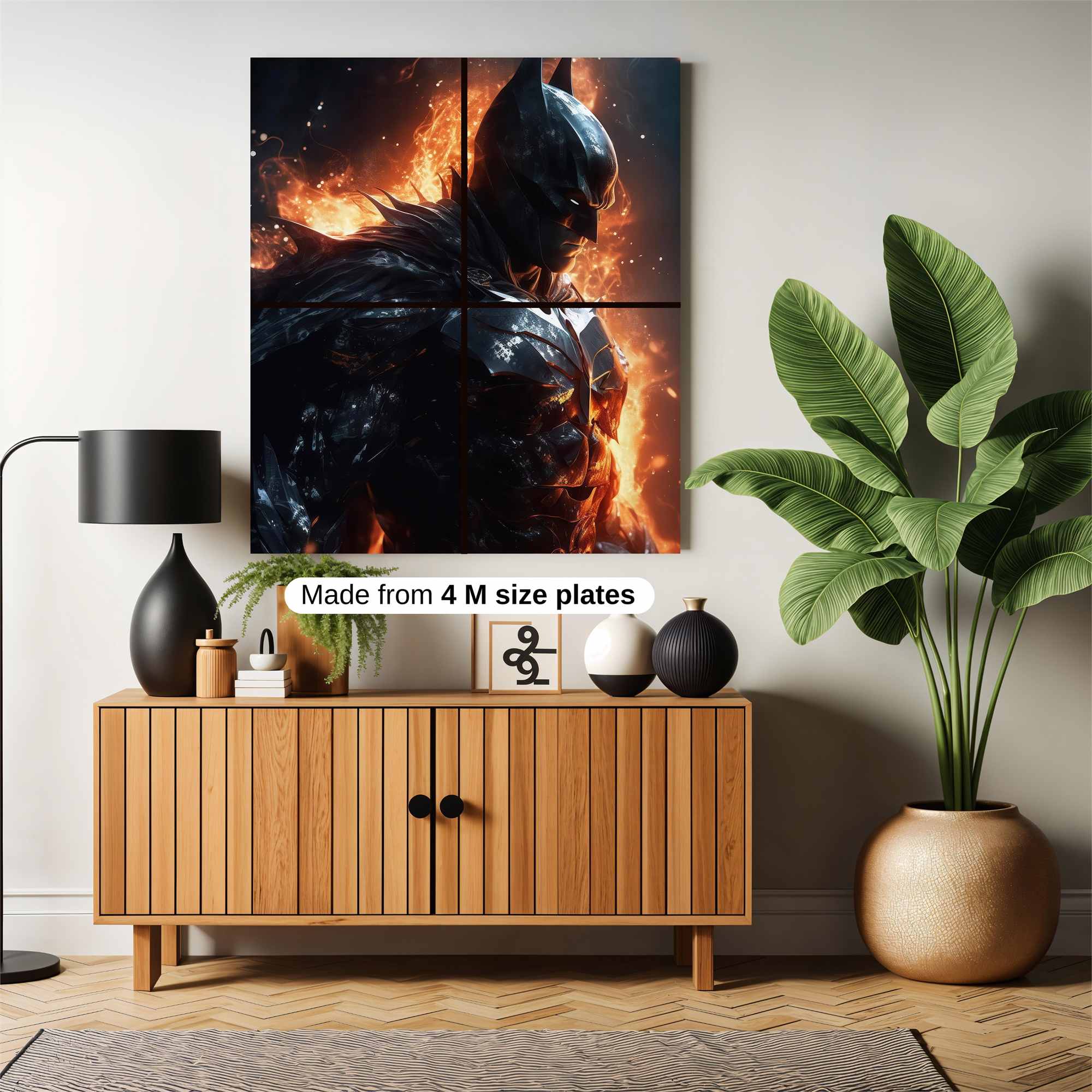 Batman Inferno Safe Wall Magnetic / M