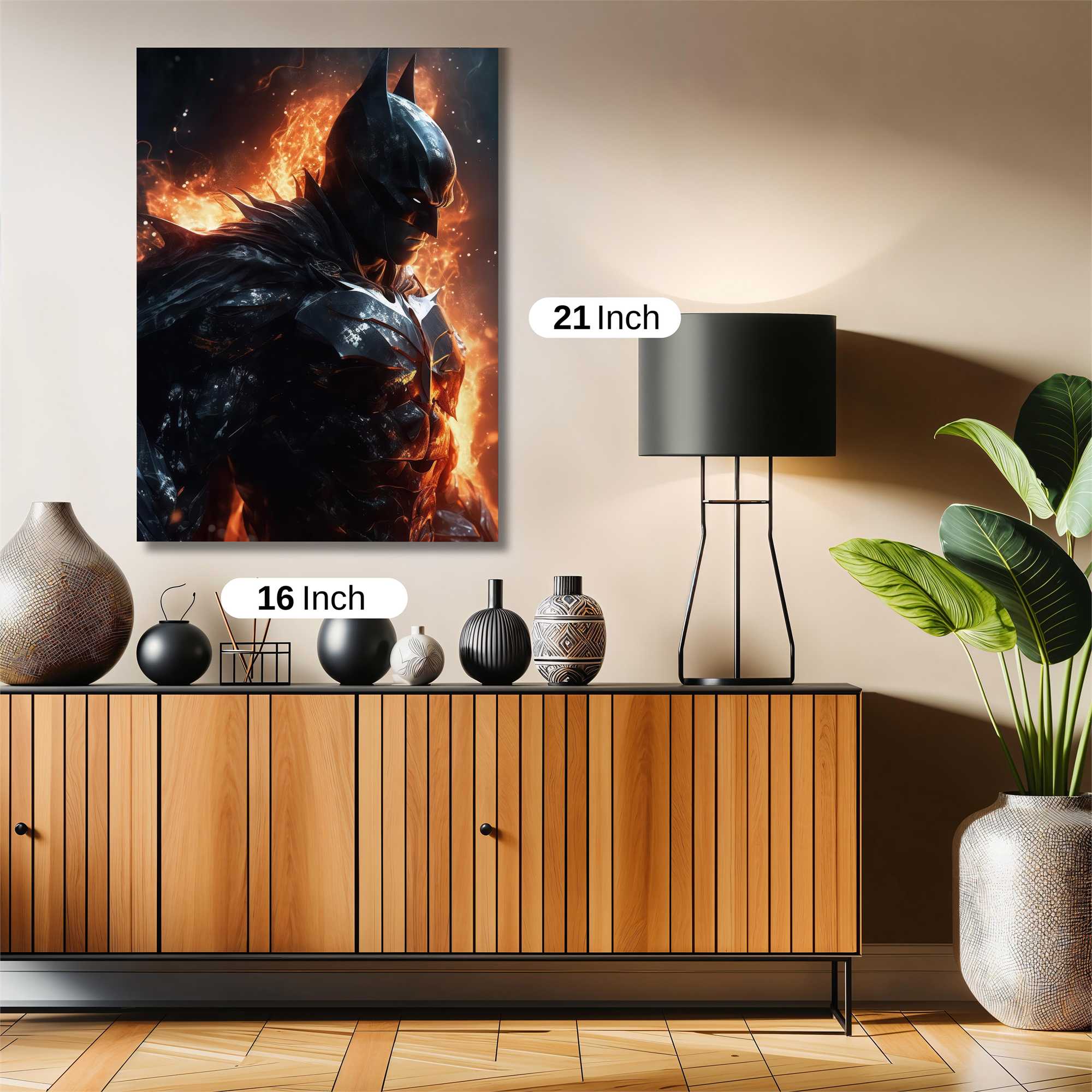 Batman Inferno Safe Wall Magnetic / M