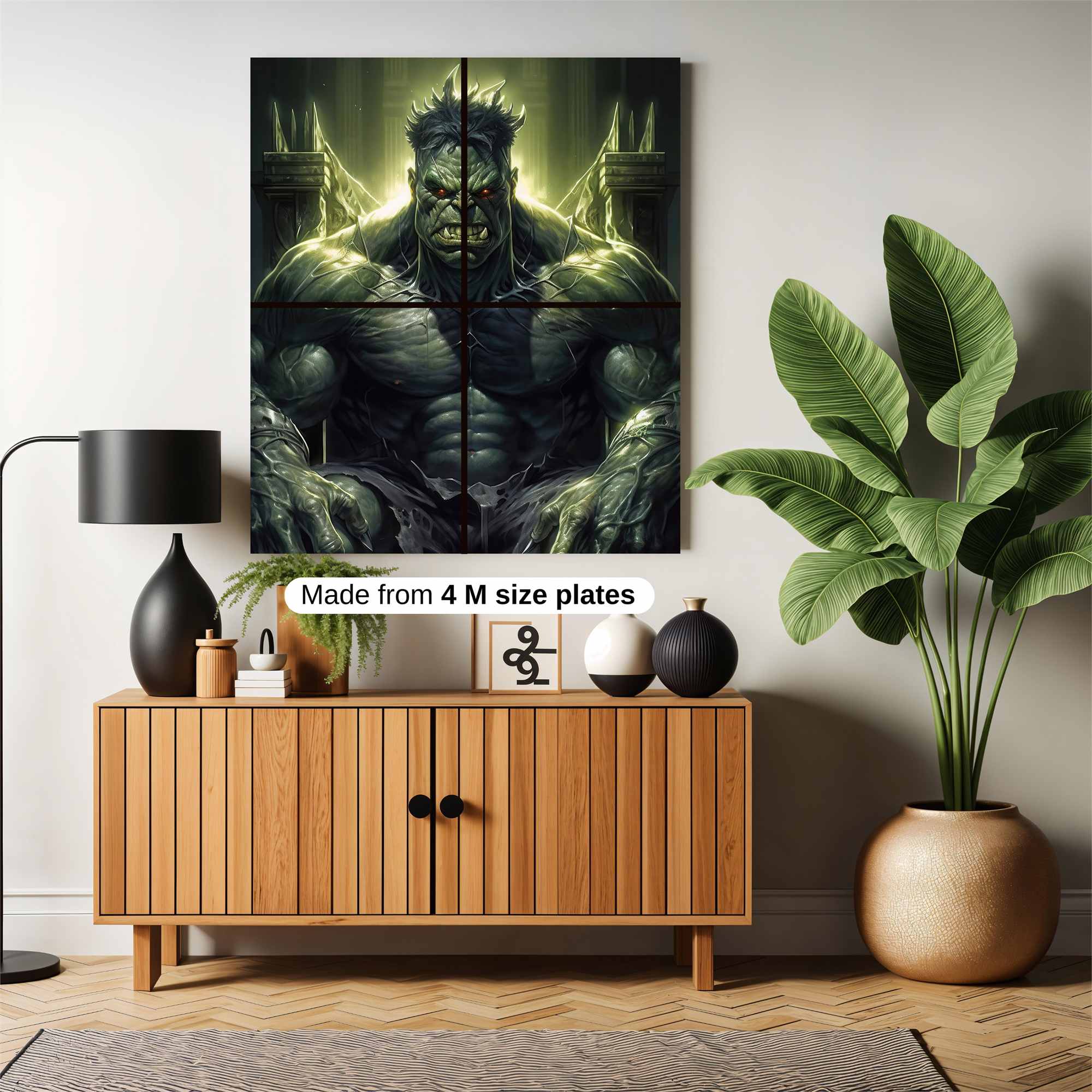 Hulk Majesty Safe Wall Magnetic / M