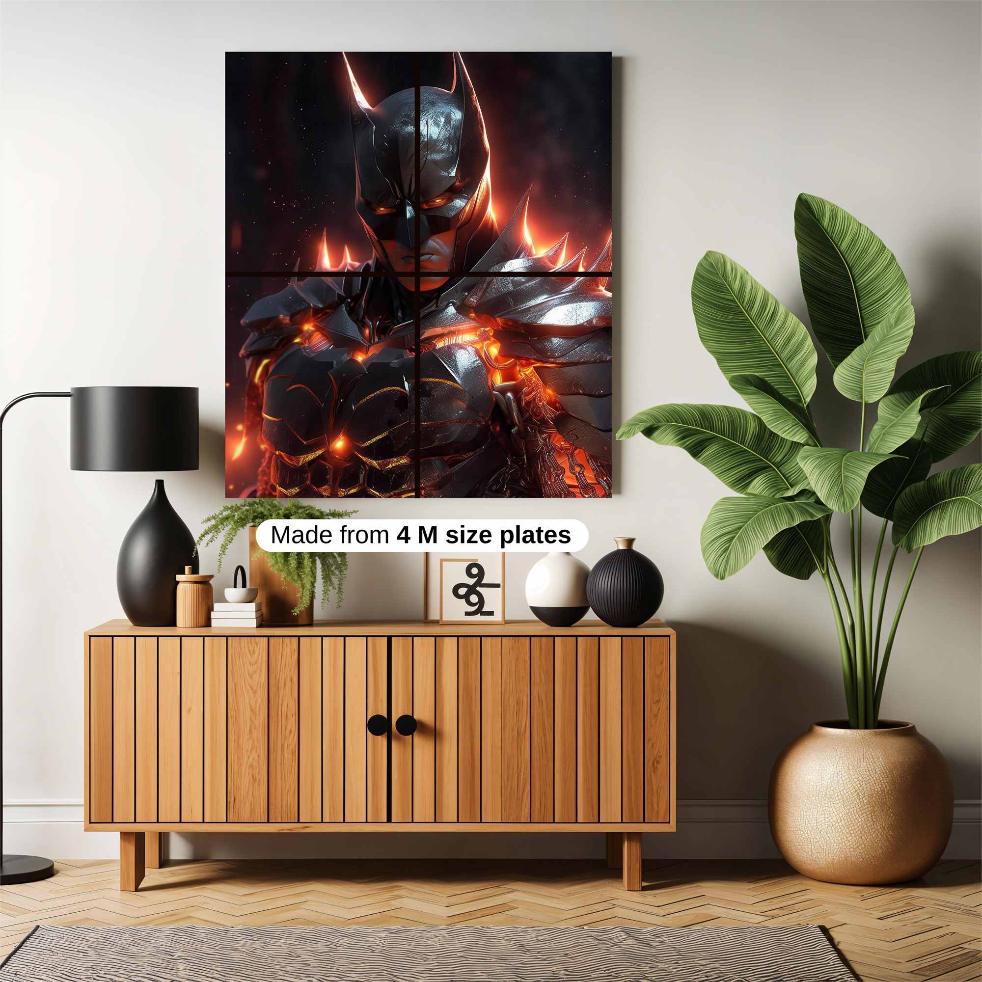Batman Inferno Safe Wall Magnetic / M
