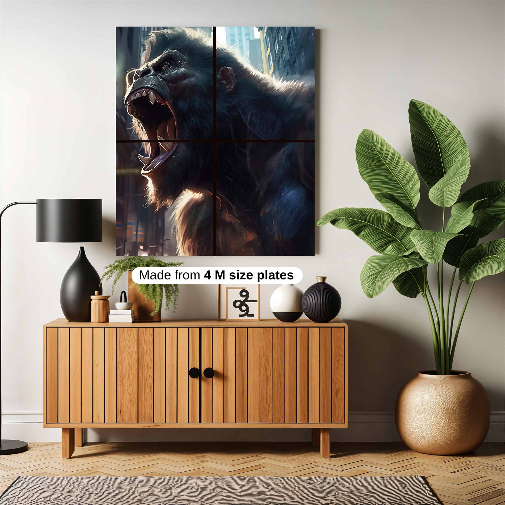 Kong Fury Safe Wall Magnetic / M