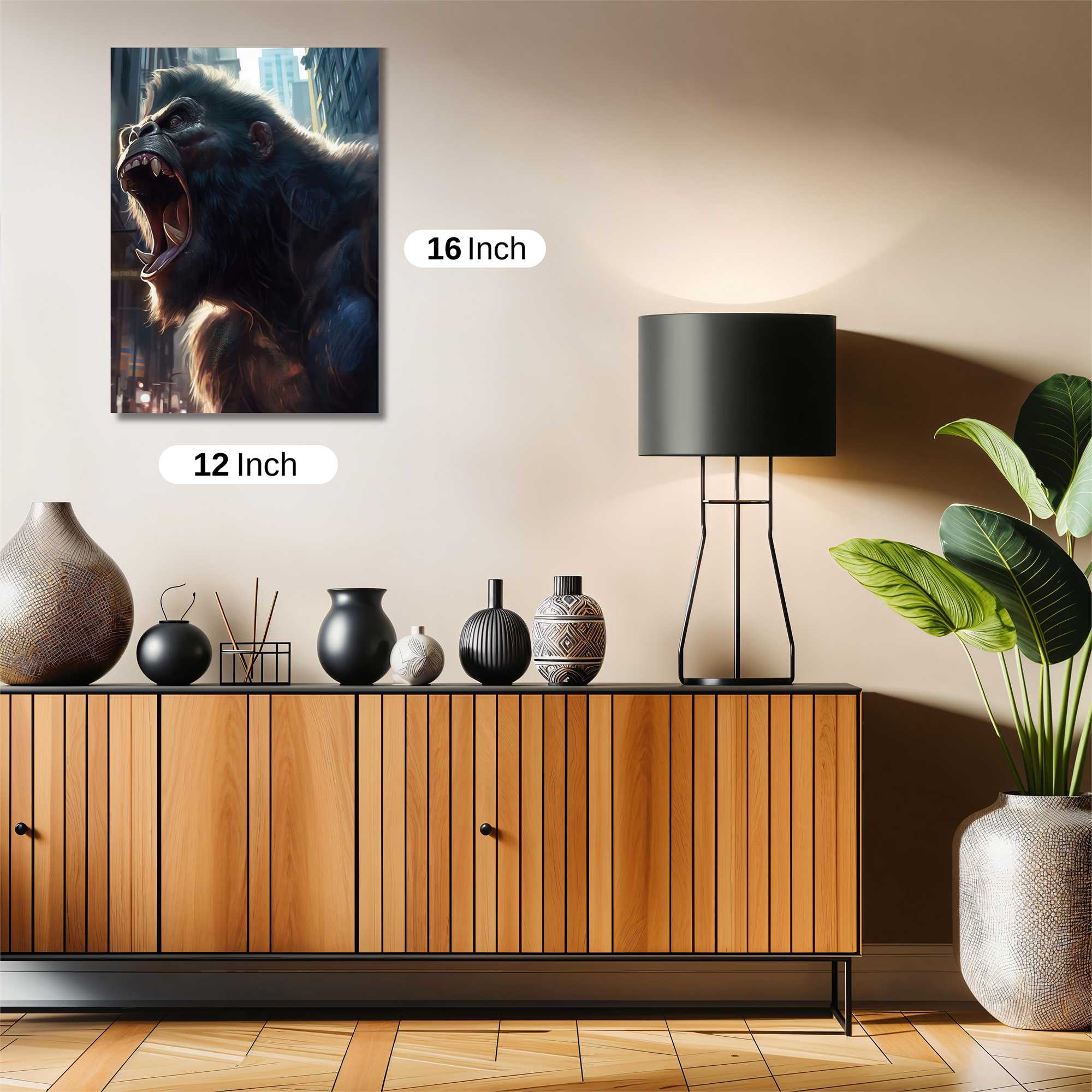 Kong Fury Safe Wall Magnetic / M