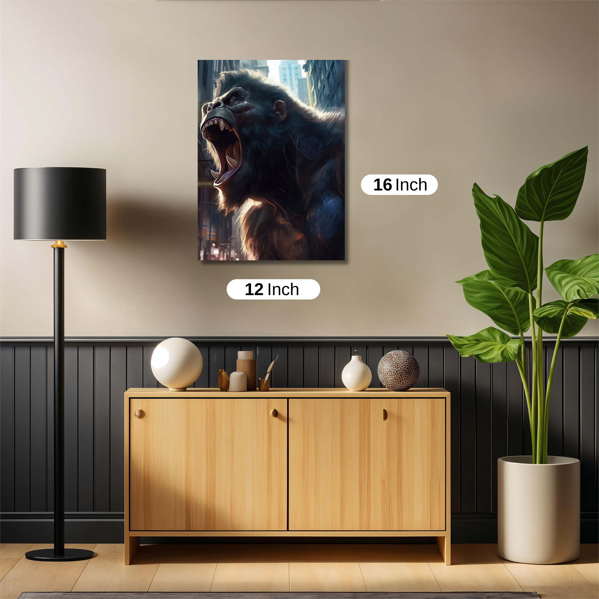 Kong Fury Safe Wall Magnetic / M