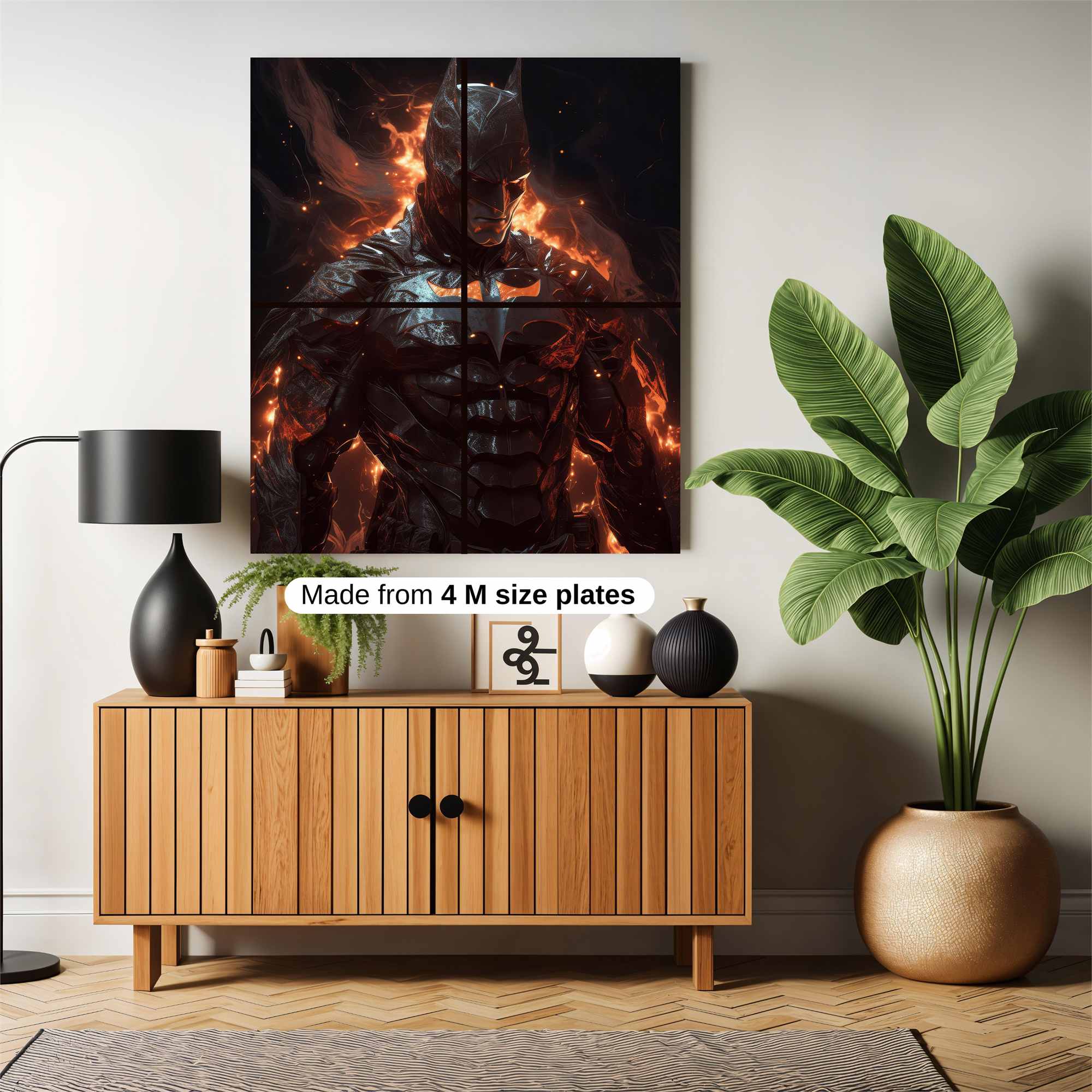 Batman Blaze Safe Wall Magnetic / M