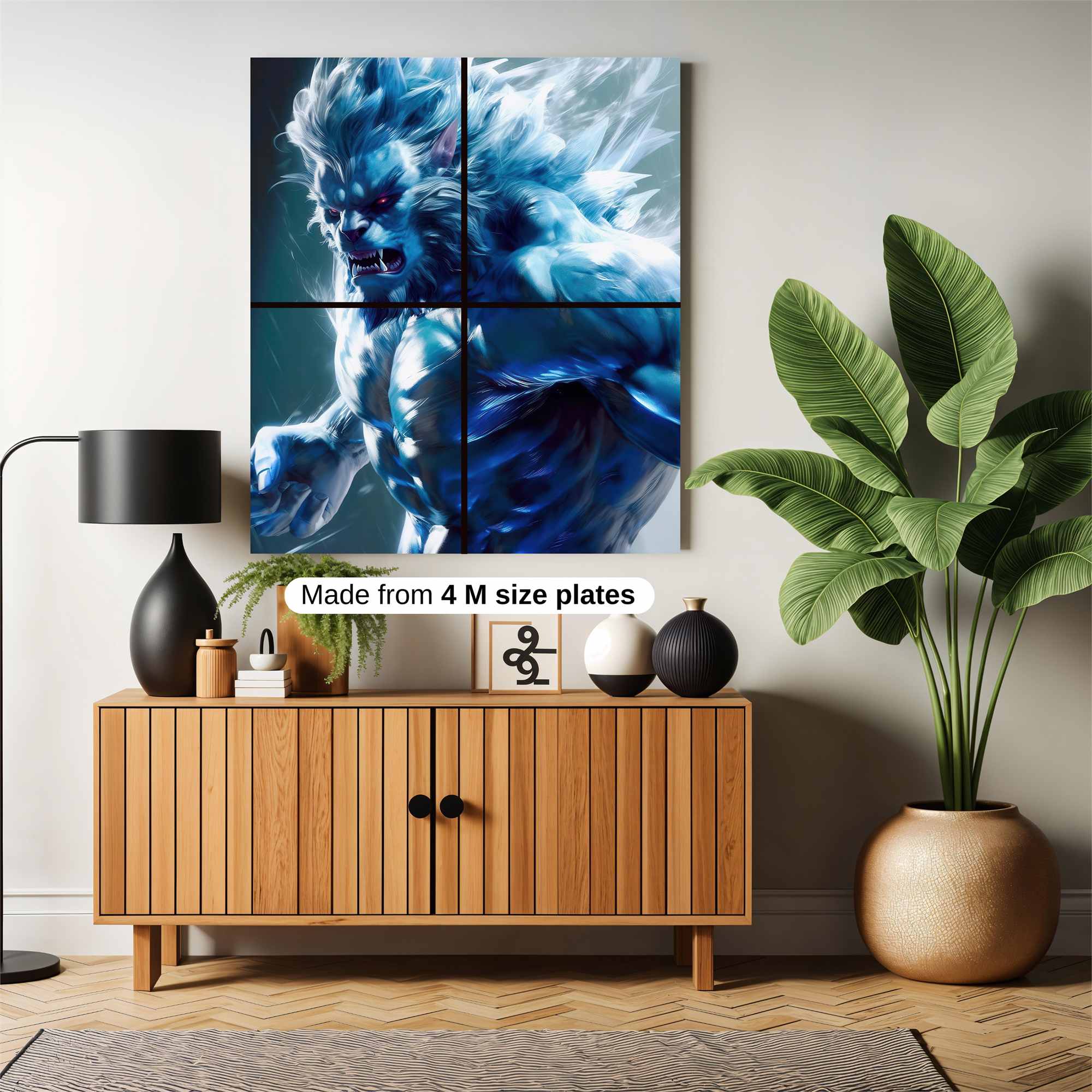 Beastly Ferocity Safe Wall Magnetic / M