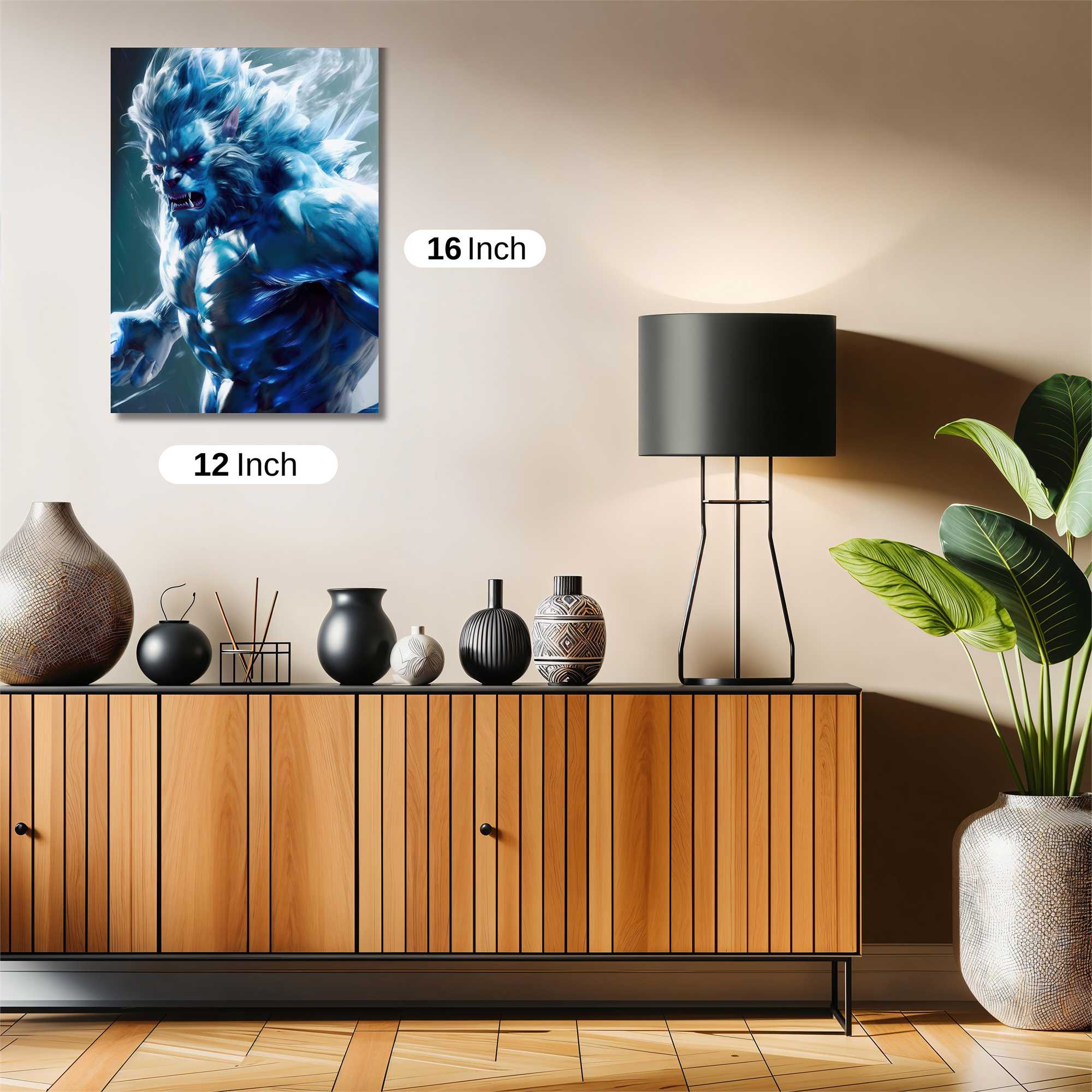 Beastly Ferocity Safe Wall Magnetic / M