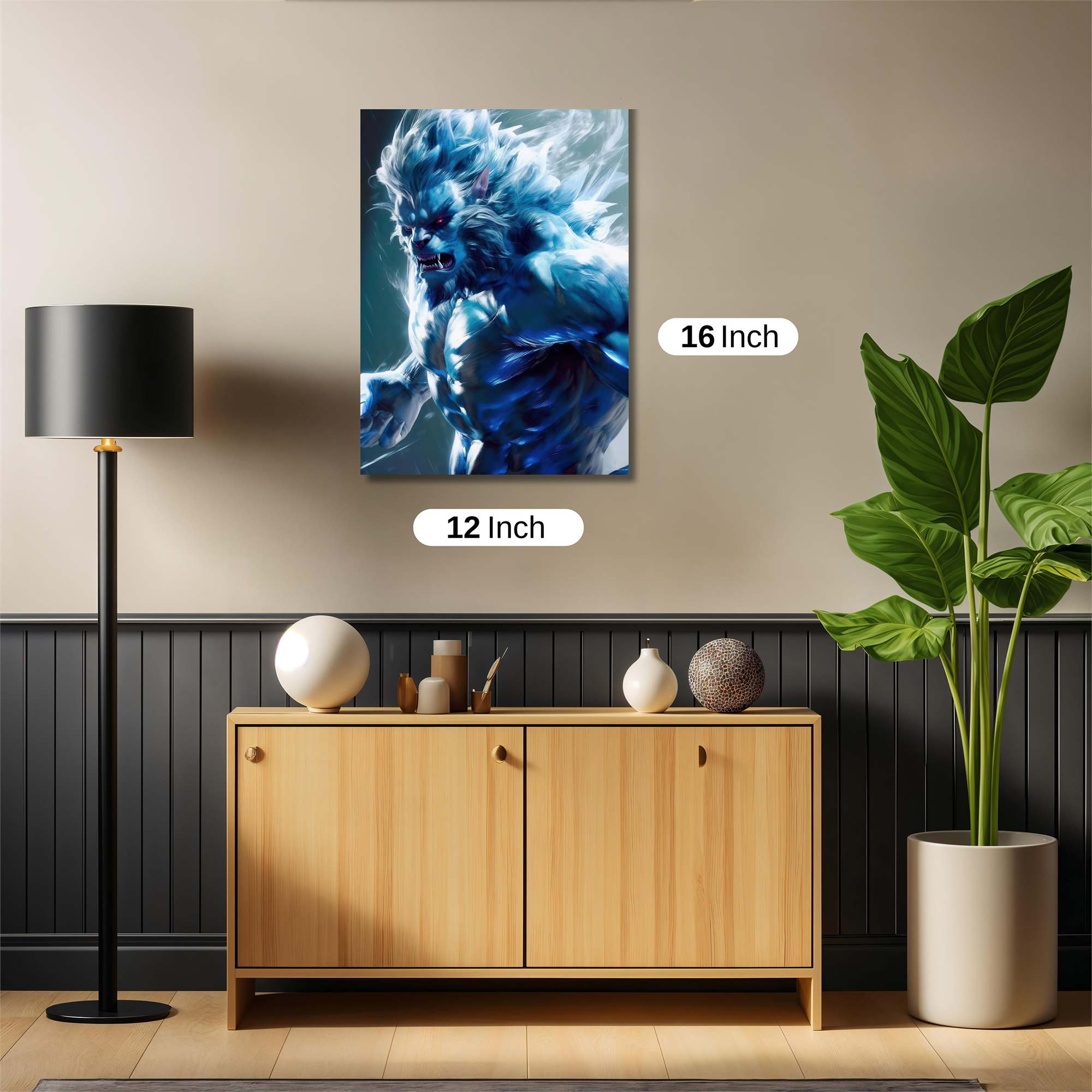 Beastly Ferocity Safe Wall Magnetic / M