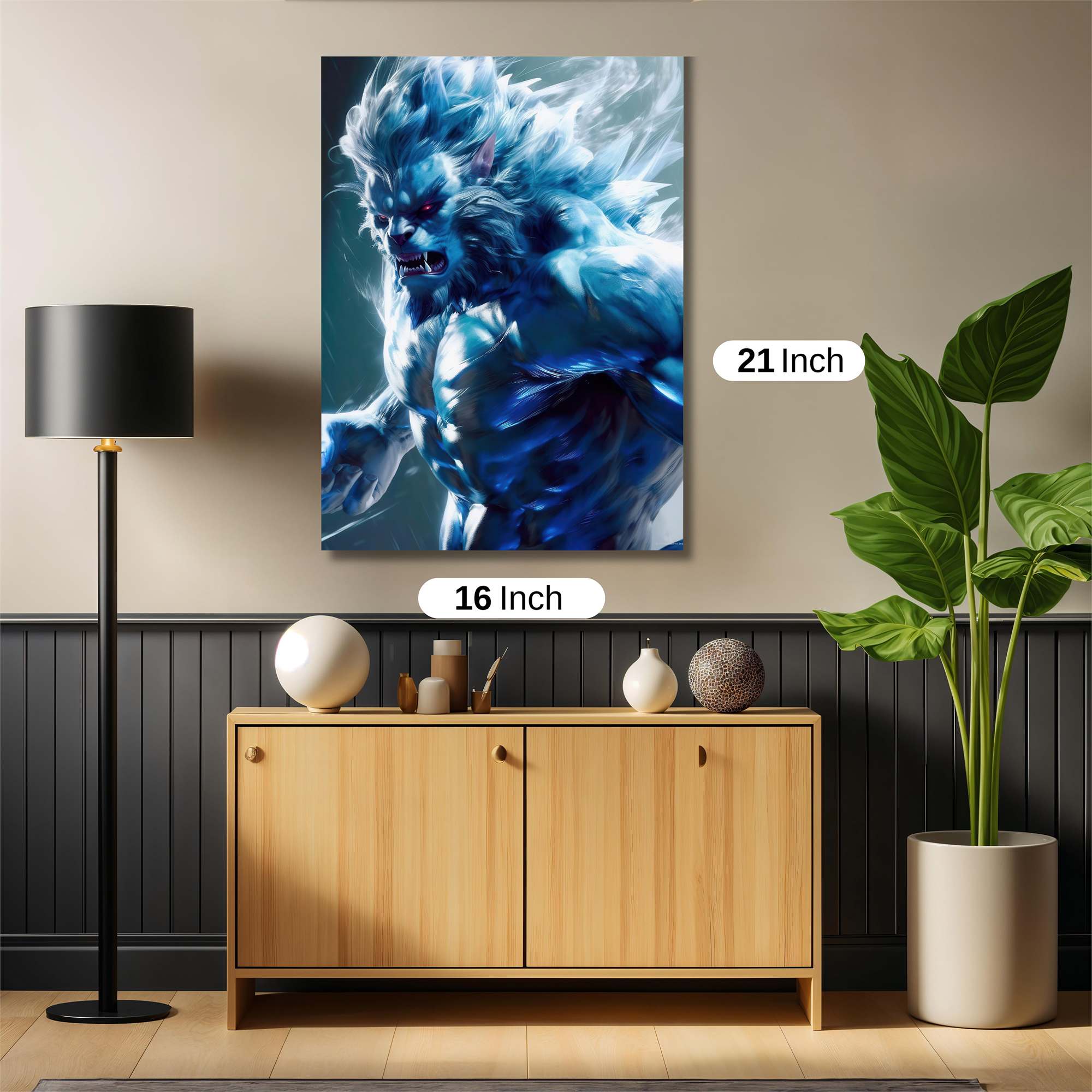 Beastly Ferocity Safe Wall Magnetic / M