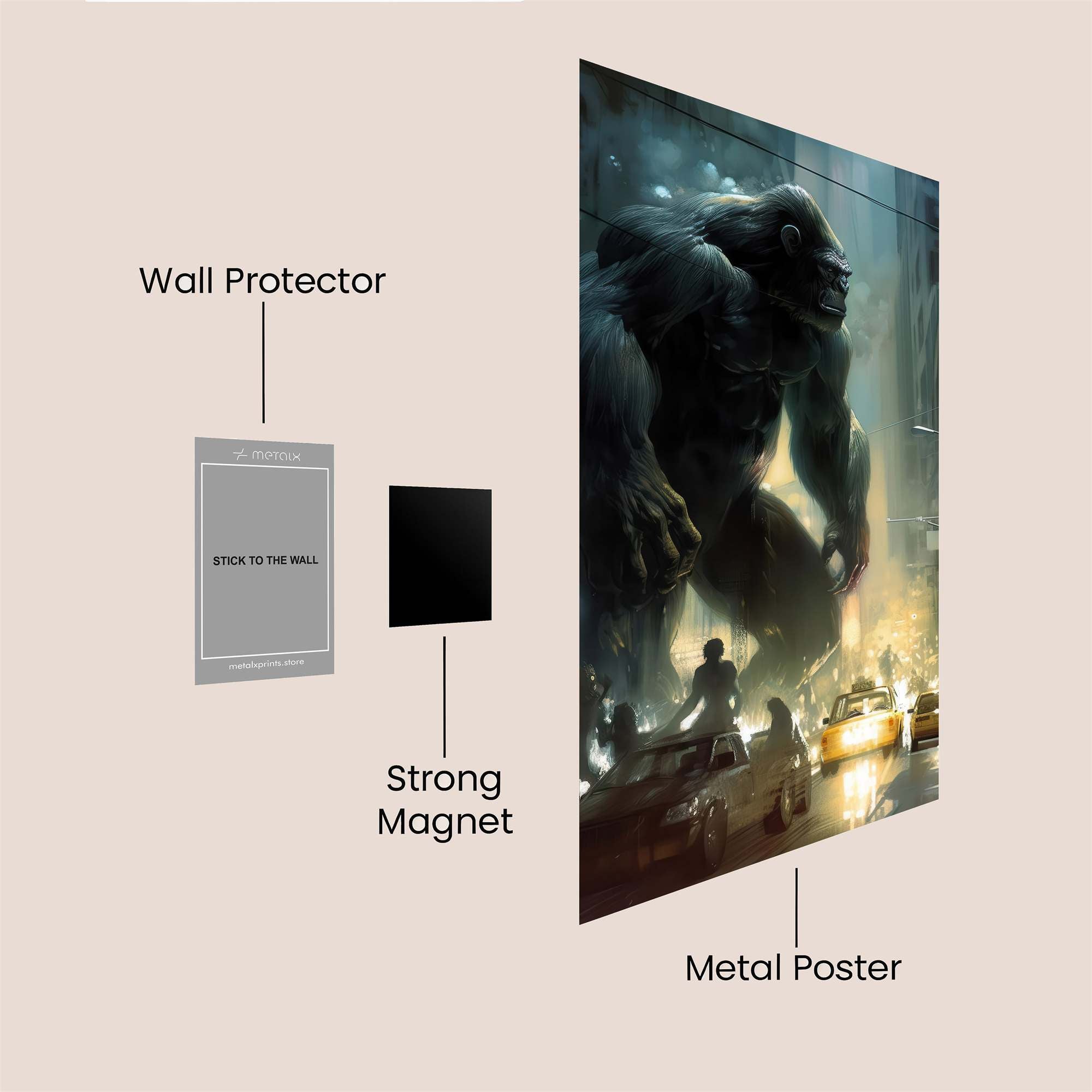 Colossal Chaos Safe Wall Magnetic / M